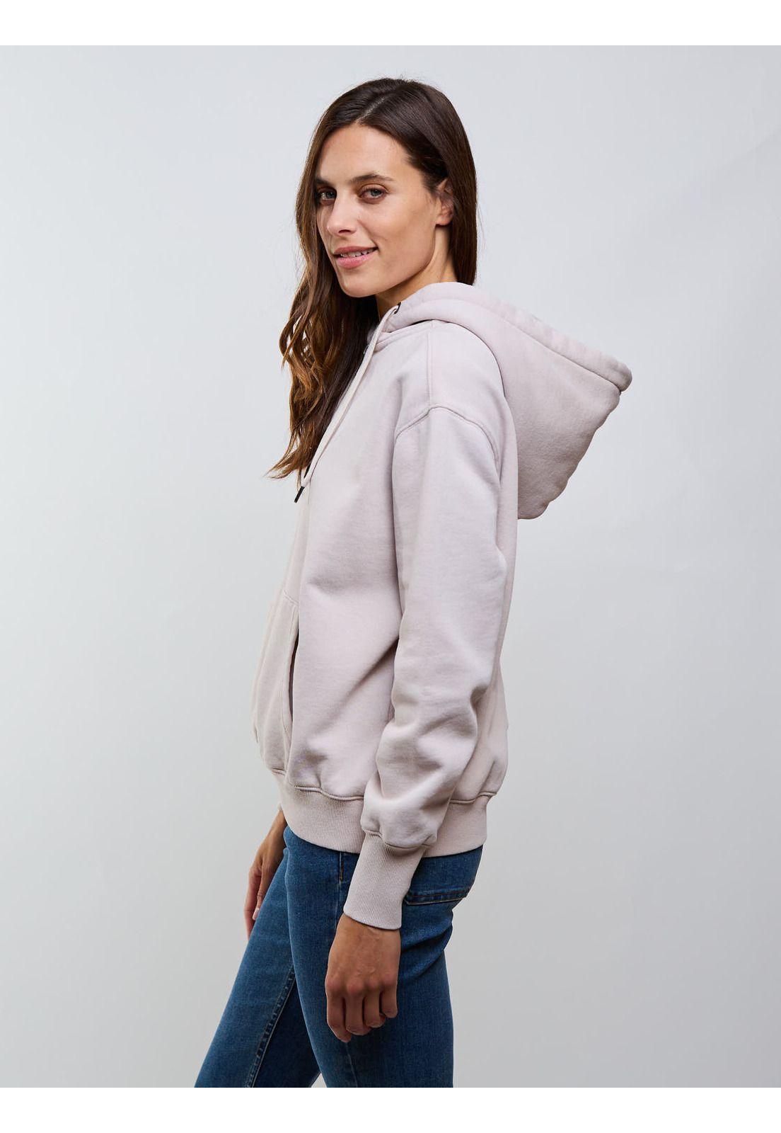 Poleron FZ Brave Beige Mujer Rip Curl-2