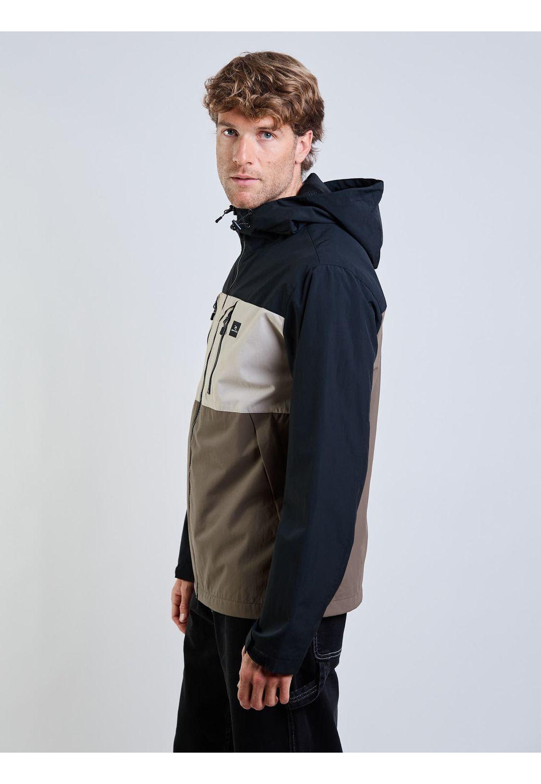 Cortaviento Swell Café Hombre Rip Curl-2