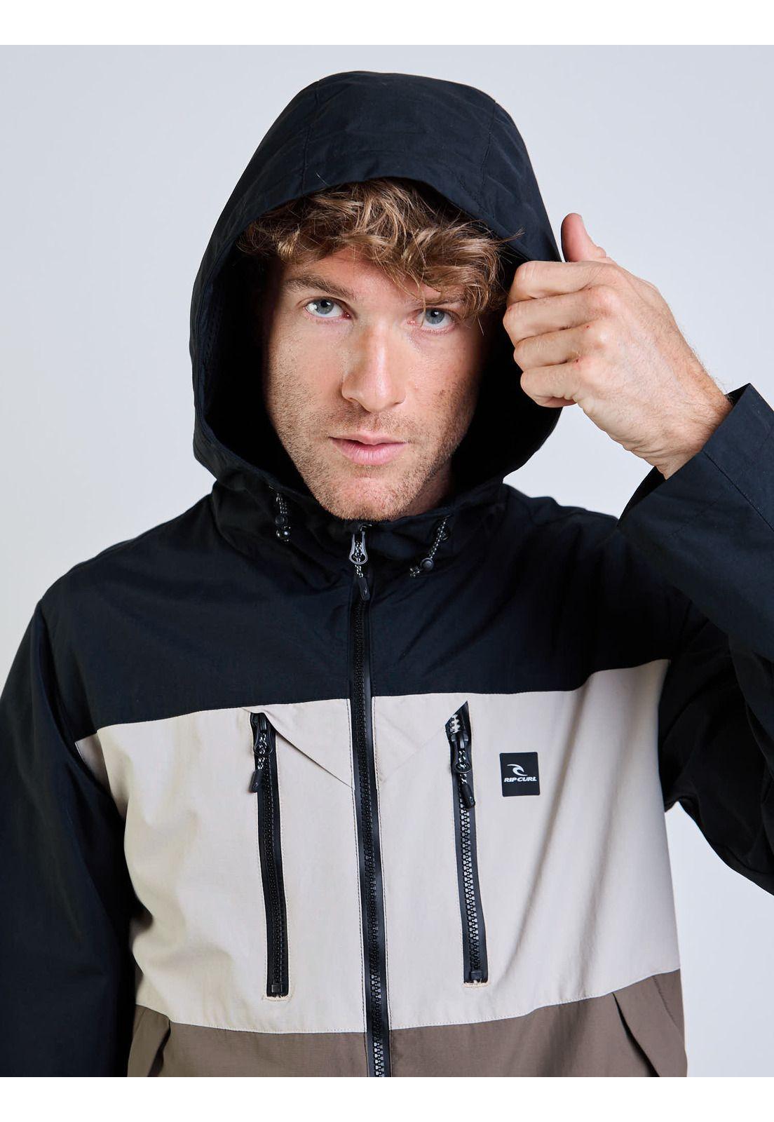 Cortaviento Swell Café Hombre Rip Curl-3