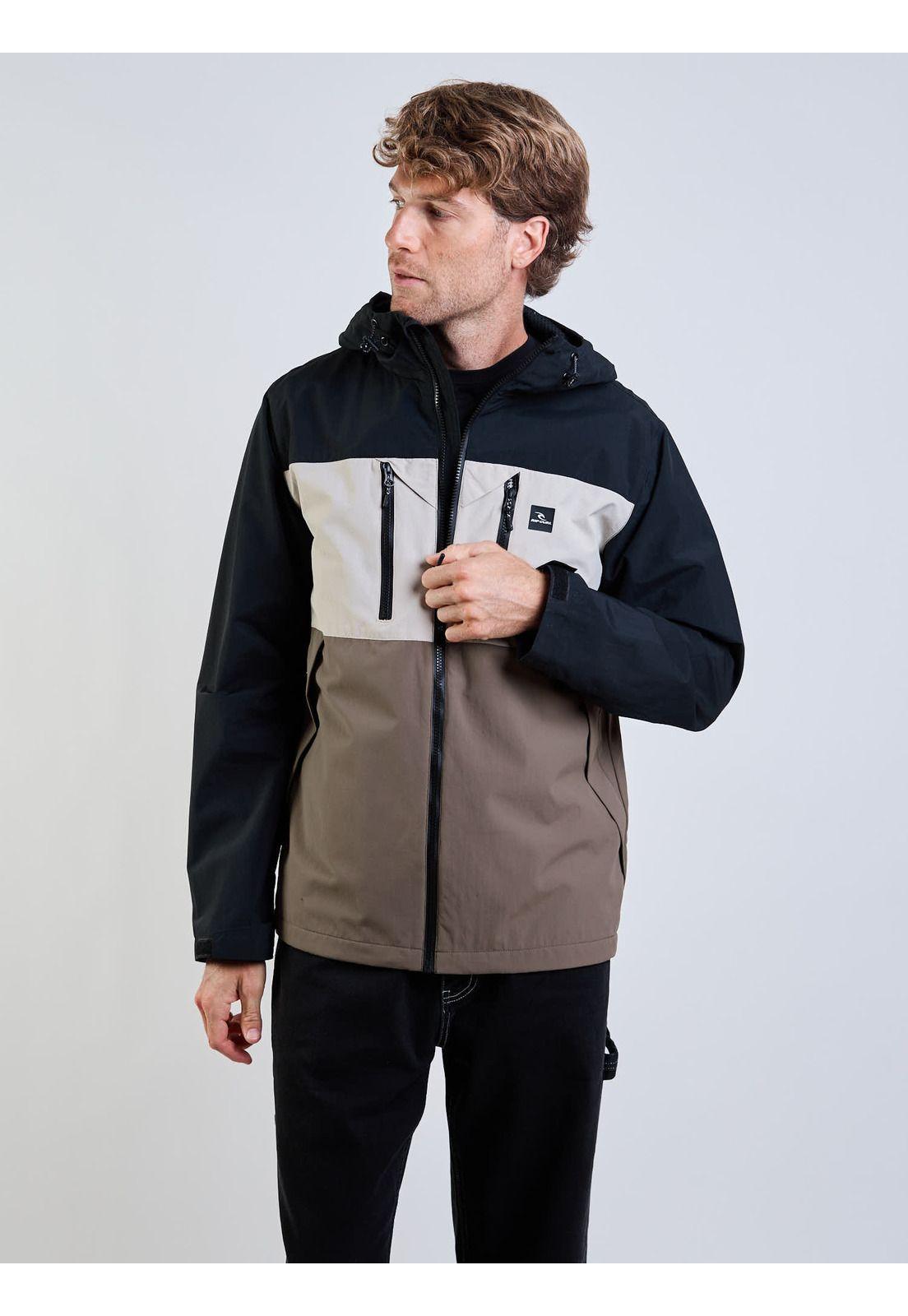 Cortaviento Swell Café Hombre Rip Curl-6