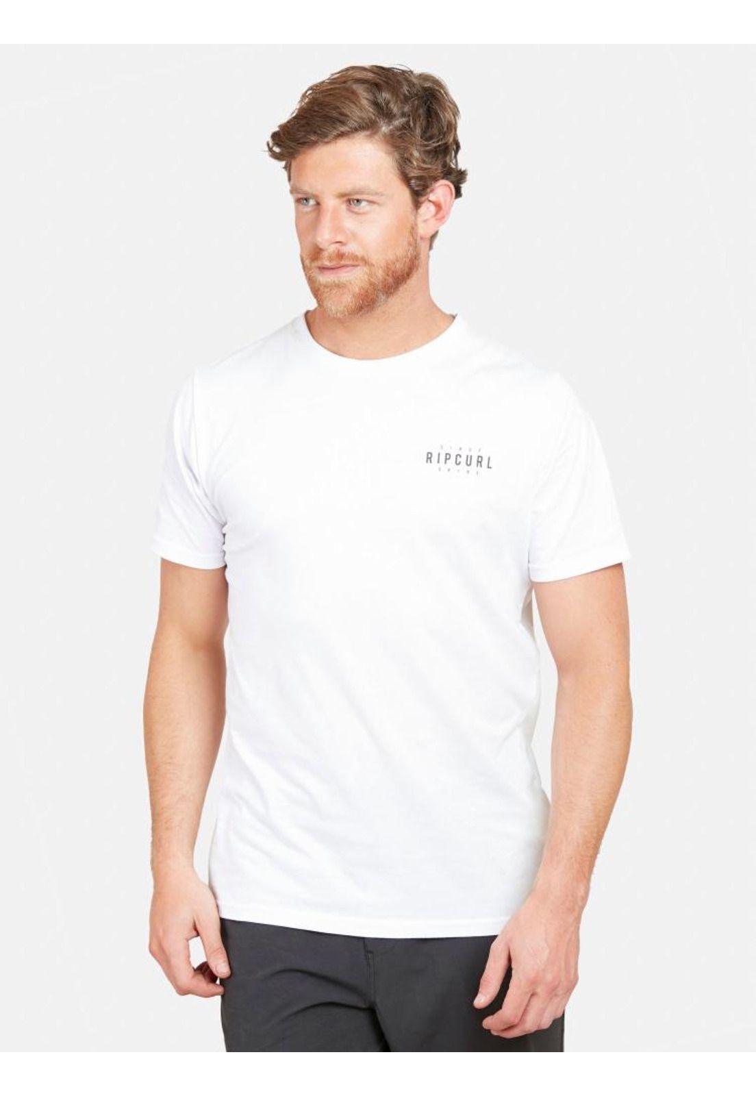 Polera 6P294 Hombre Blanco Rip Curl-0
