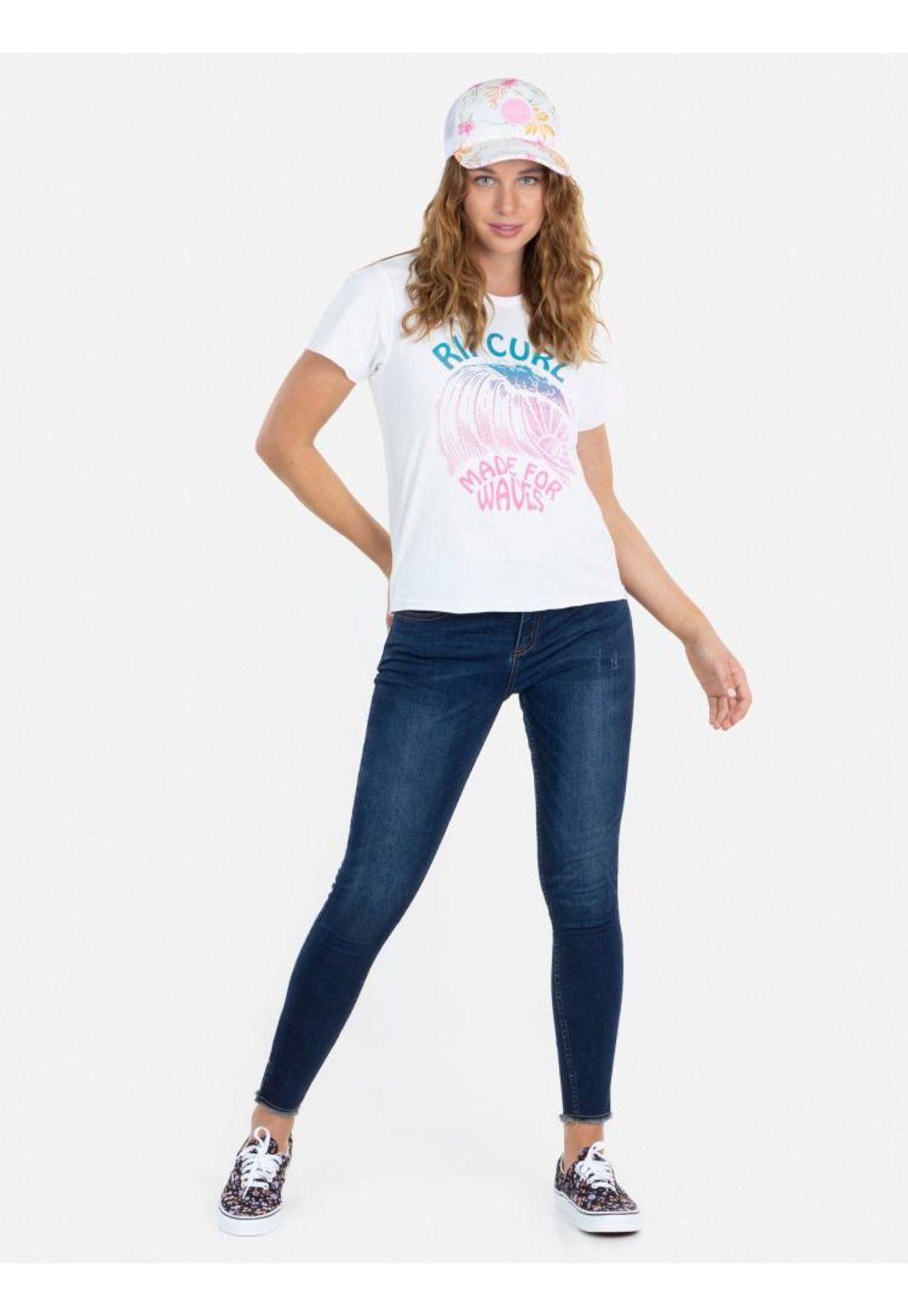 Polera PALM BEACH CURL Mujer Blanco Rip Curl-3