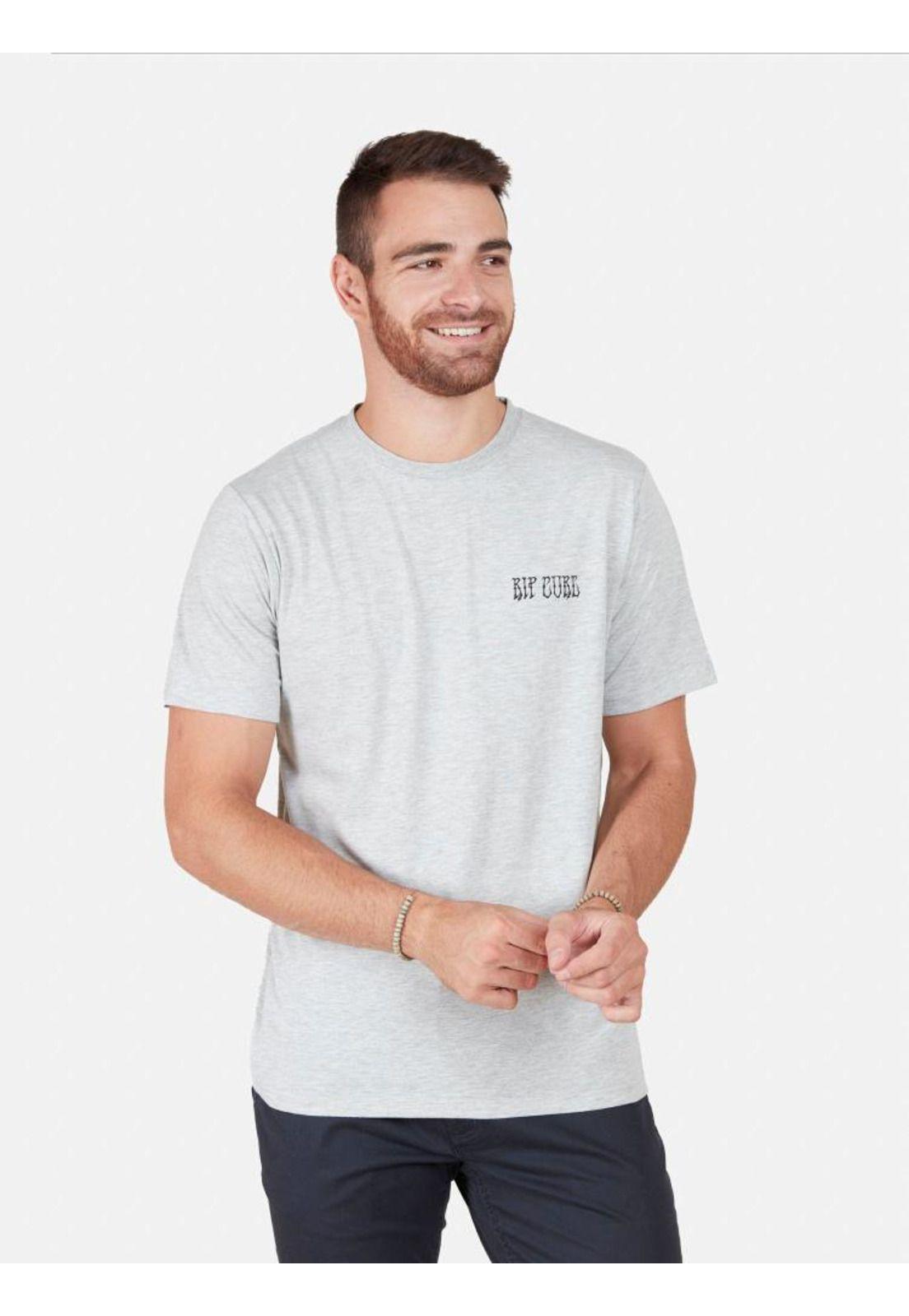 Polera Hombre RP BREAKING Gris Rip Curl-0