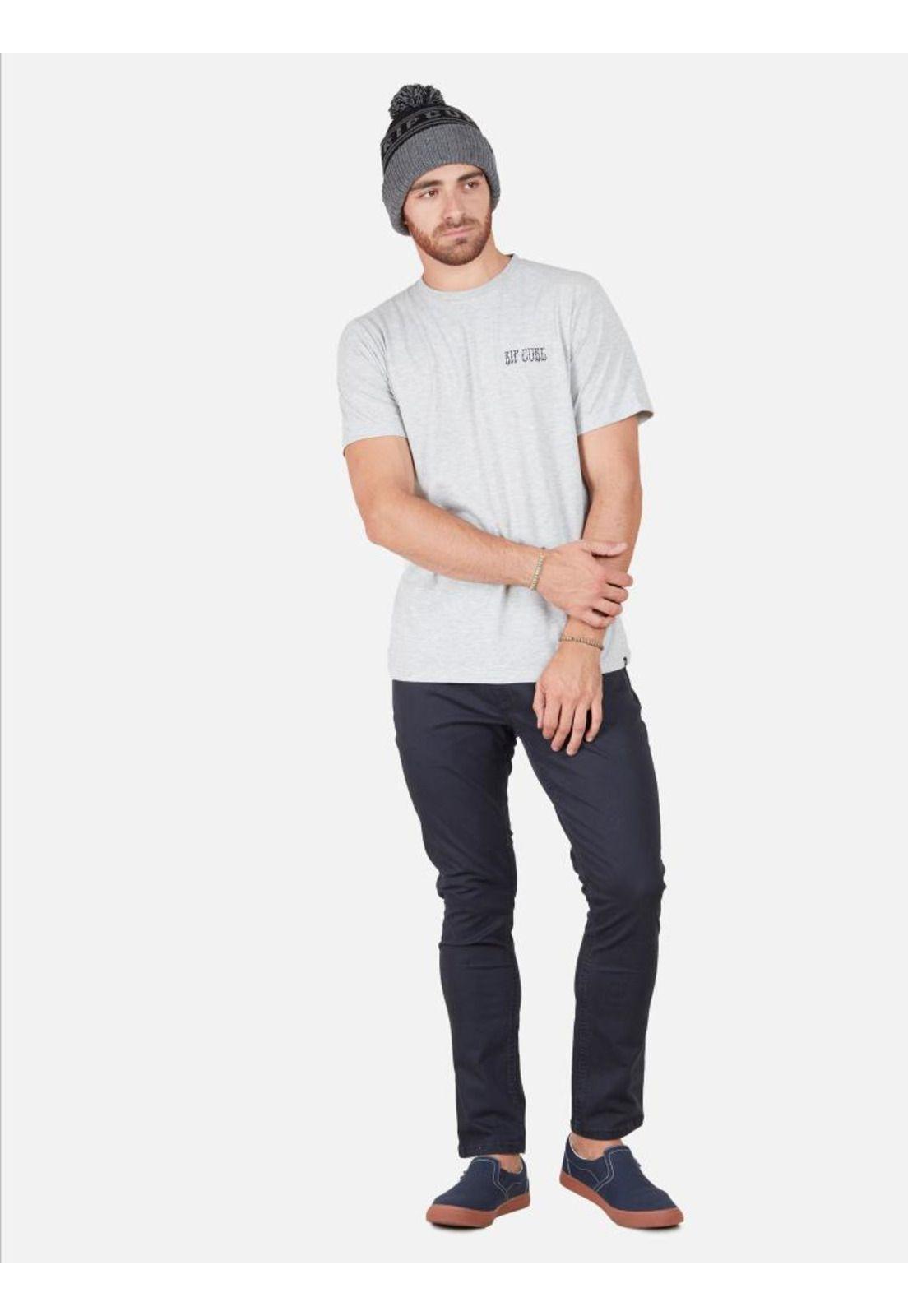 Polera Hombre RP BREAKING Gris Rip Curl-3
