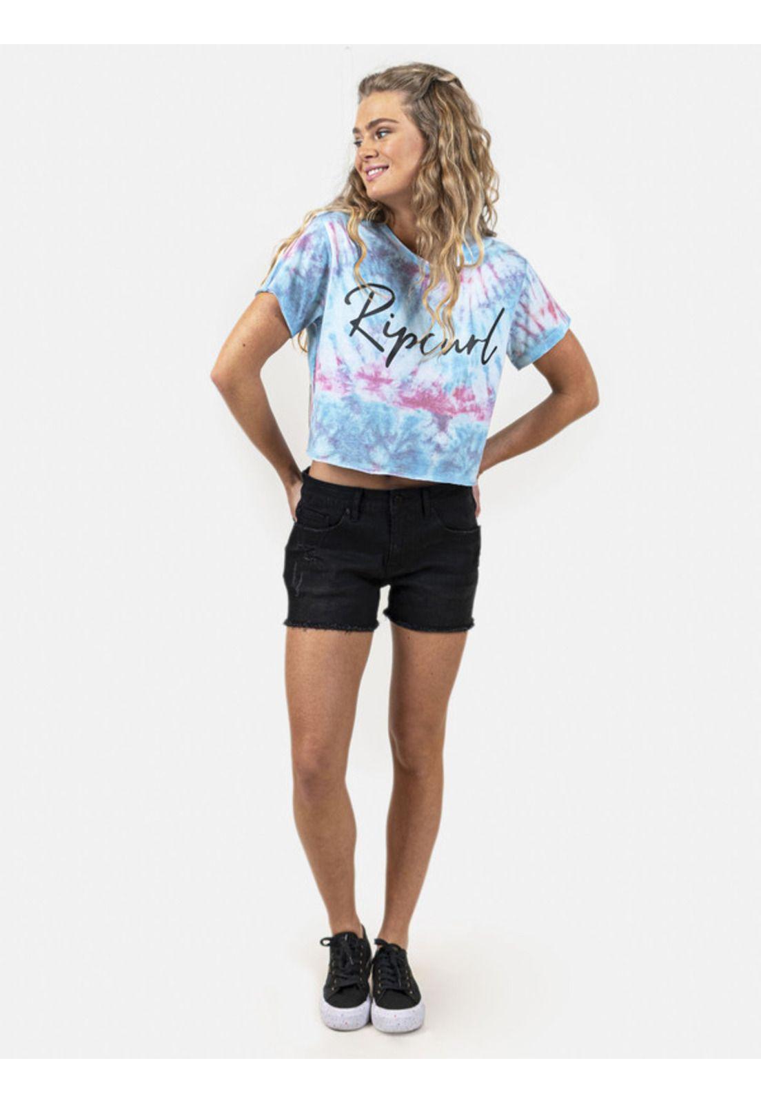 Short Jeans 6B819 Mujer Negro Rip Curl-3