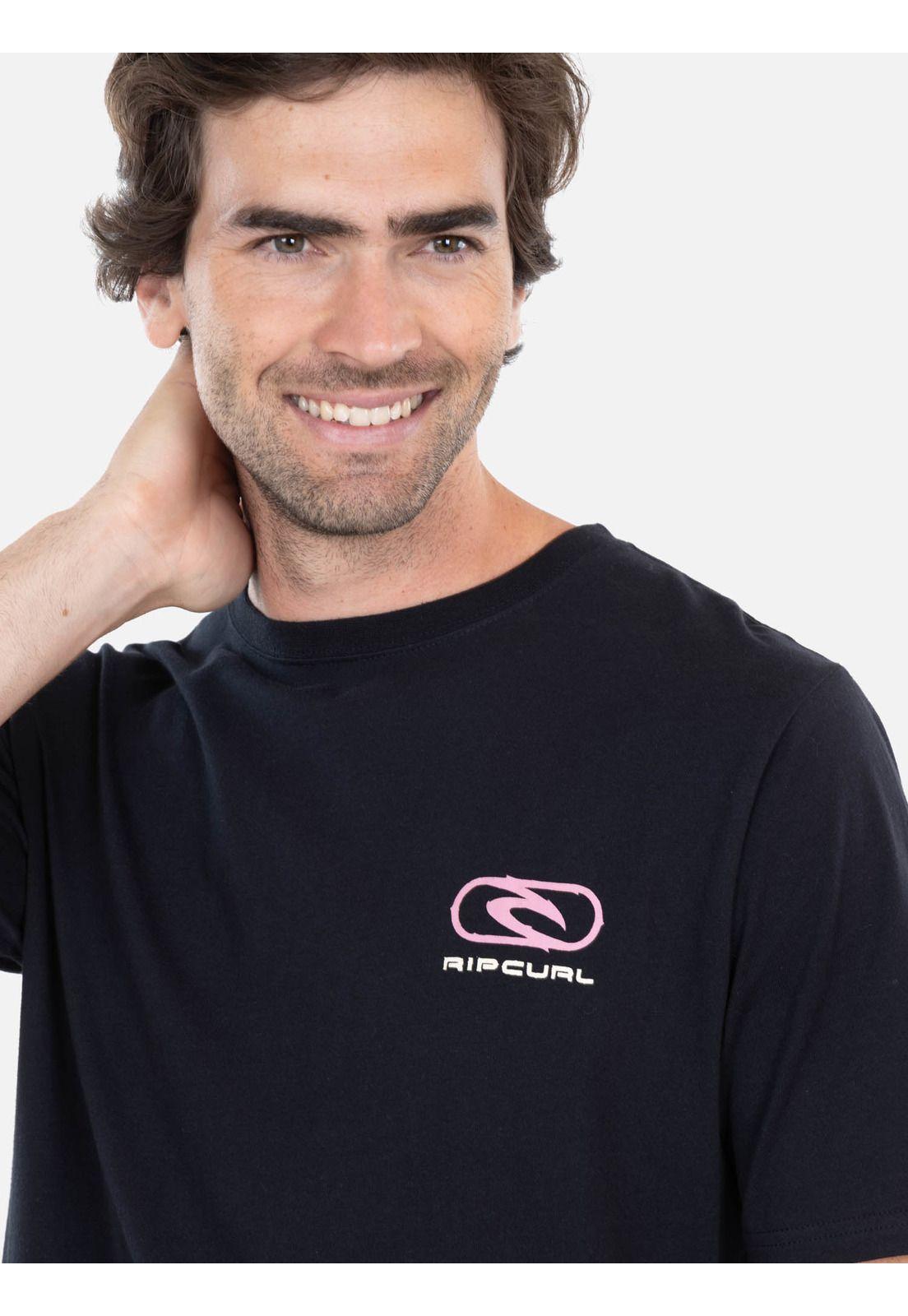 Polera MC SurfMax Negro Hombre Rip Curl-2