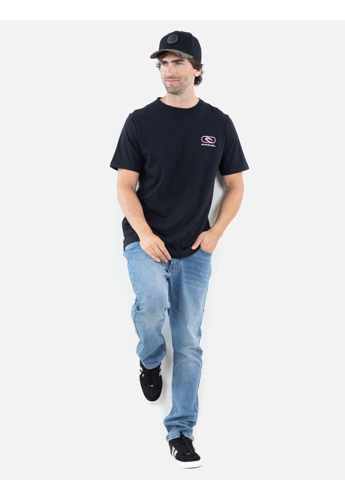 Polera MC SurfMax Negro Hombre Rip Curl-3