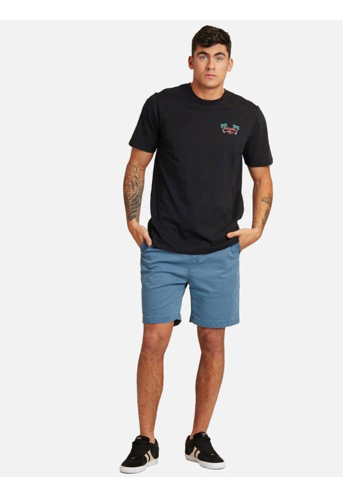 Polera Tasty Waves Custom Htg Ls Negro Hombre Ripcurl-3