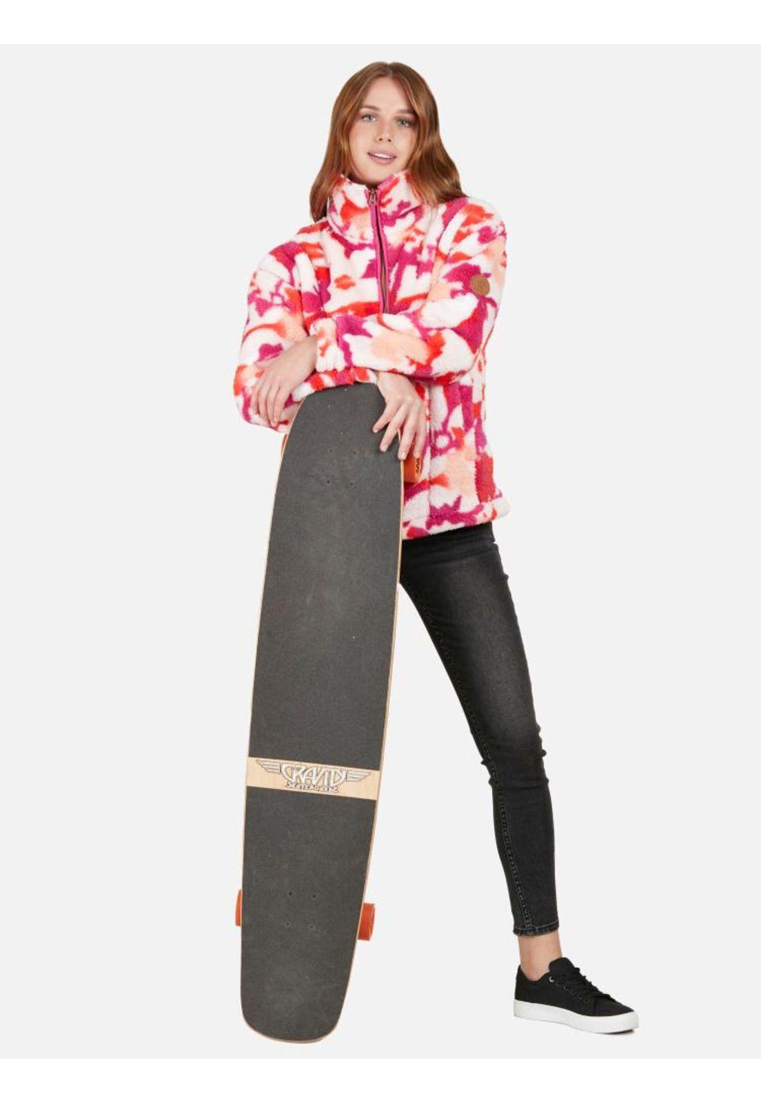 Poleron FLUORINE FLOWER Mujer Multicolor Rip Curl-3