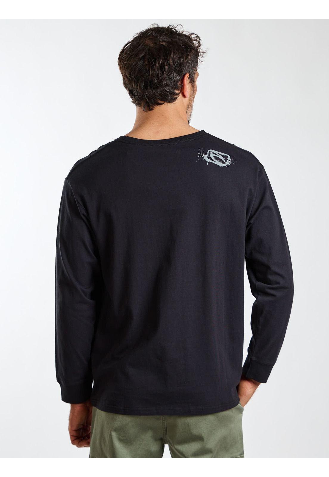 Polera ML Journey Negro Hombre Rip Curl-2