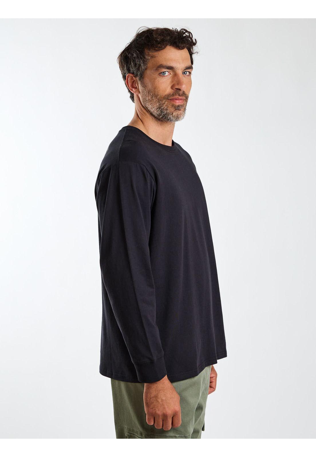 Polera ML Journey Negro Hombre Rip Curl-3