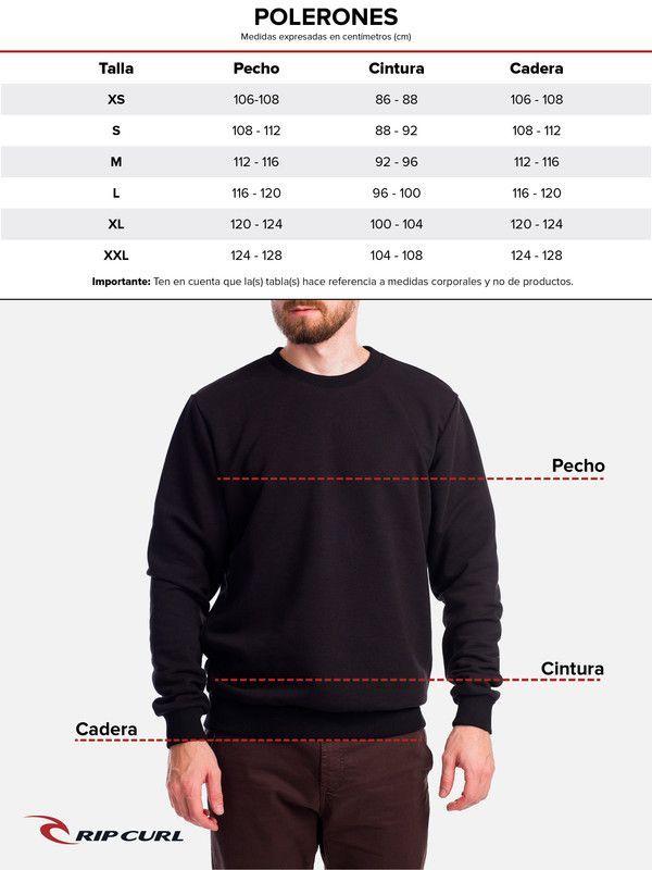 Poleron STREET RC Hombre Khaki Rip Curl-2