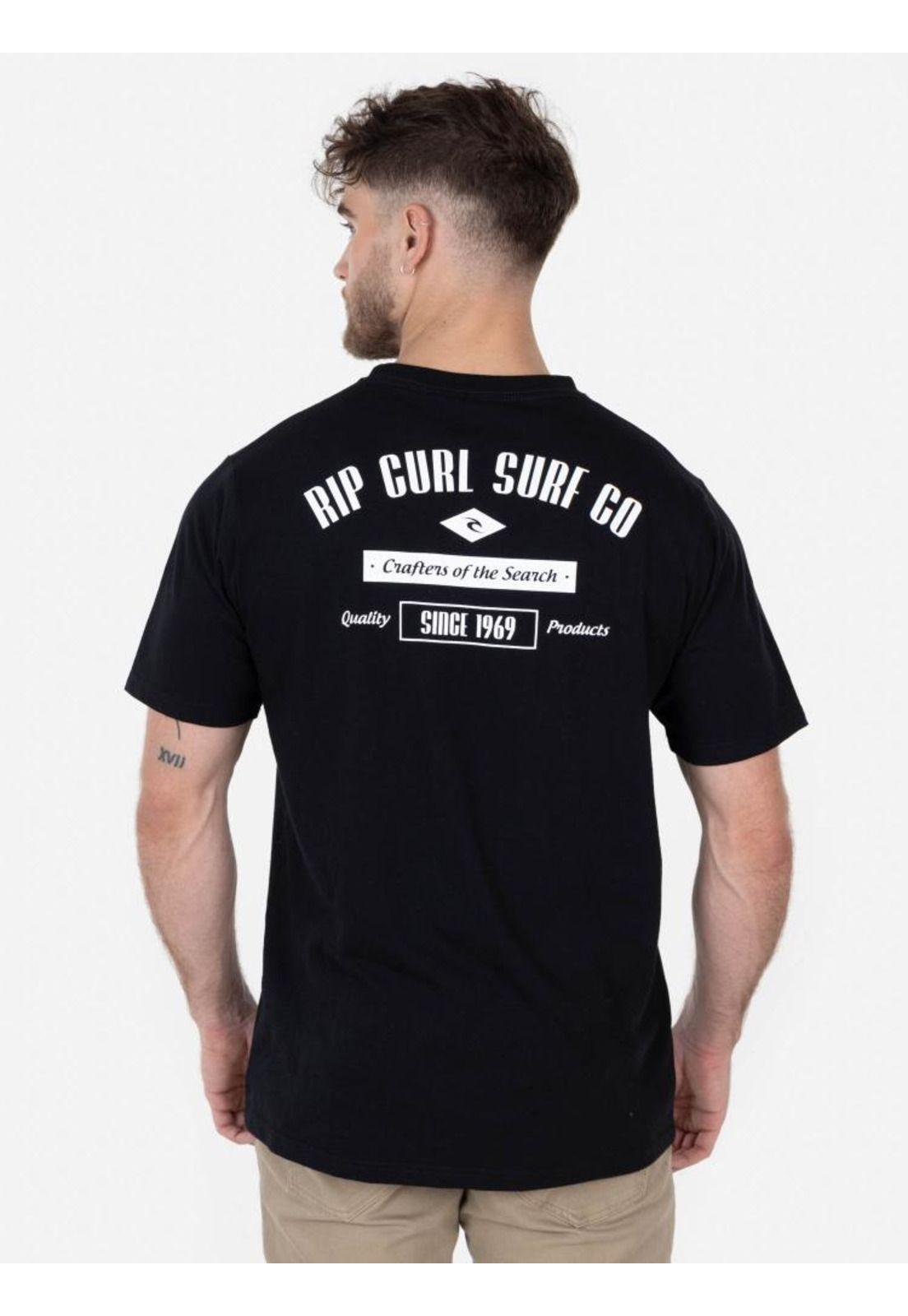 Polera RIP CURL 1969 Hombre Negro Rip Curl-1
