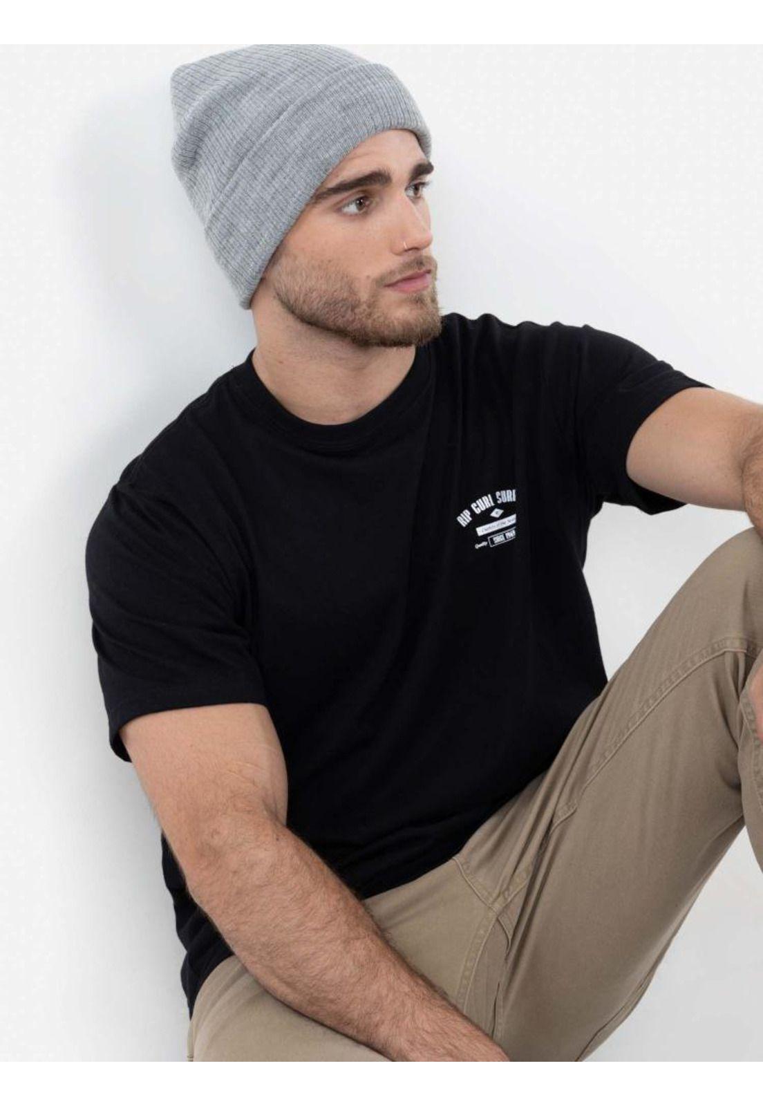 Polera RIP CURL 1969 Hombre Negro Rip Curl-4