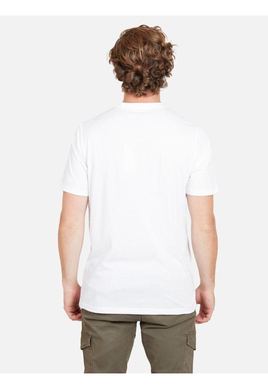 Polera RC LOGO TEE Hombre Blanco Rip Curl-1