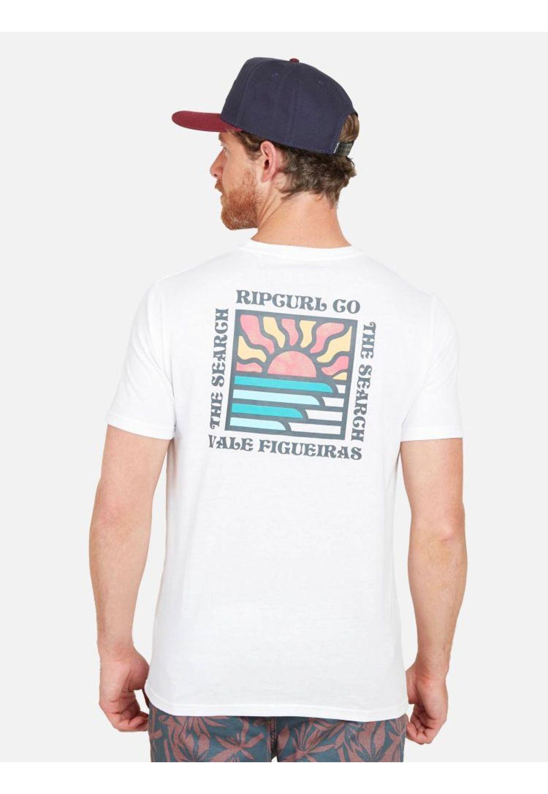 Polera VALE FIGUEIRAS SS TEE Hombre Blanco Rip Curl-1