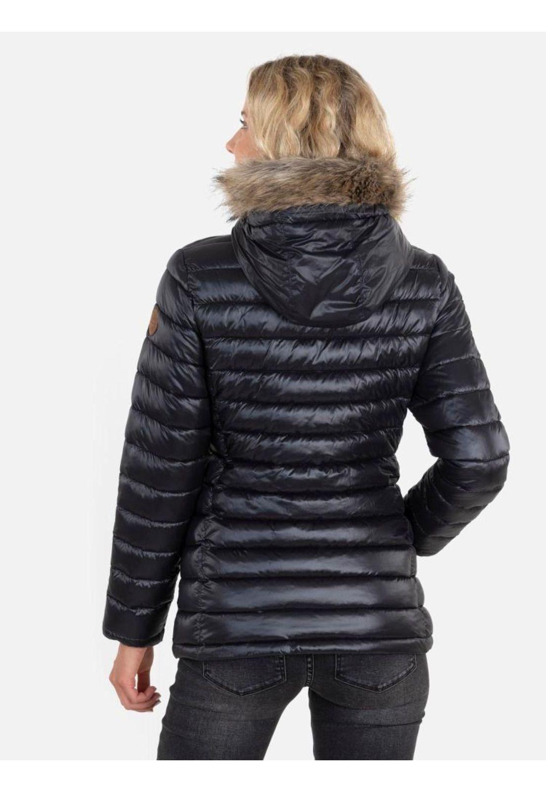 Parka Mujer SHORT ESKIMAL Negro Rip Curl-1