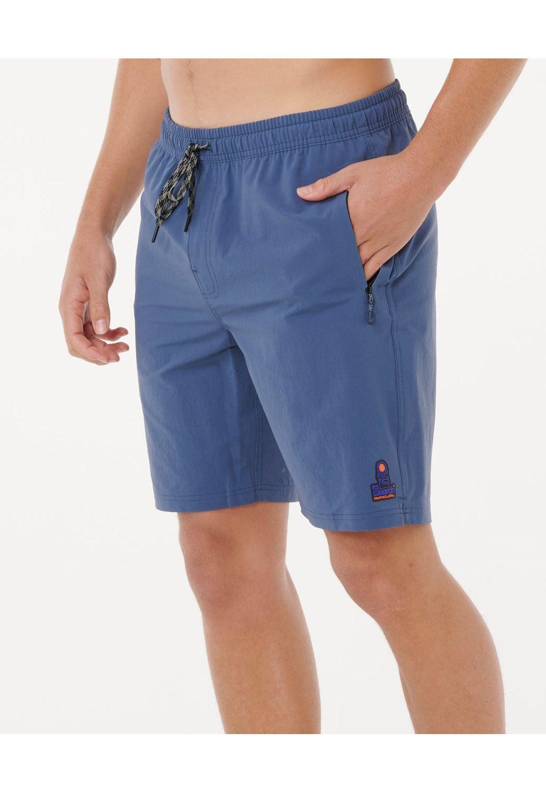 Traje De Baño The Search Volley Azul Hombre Rip Curl-1