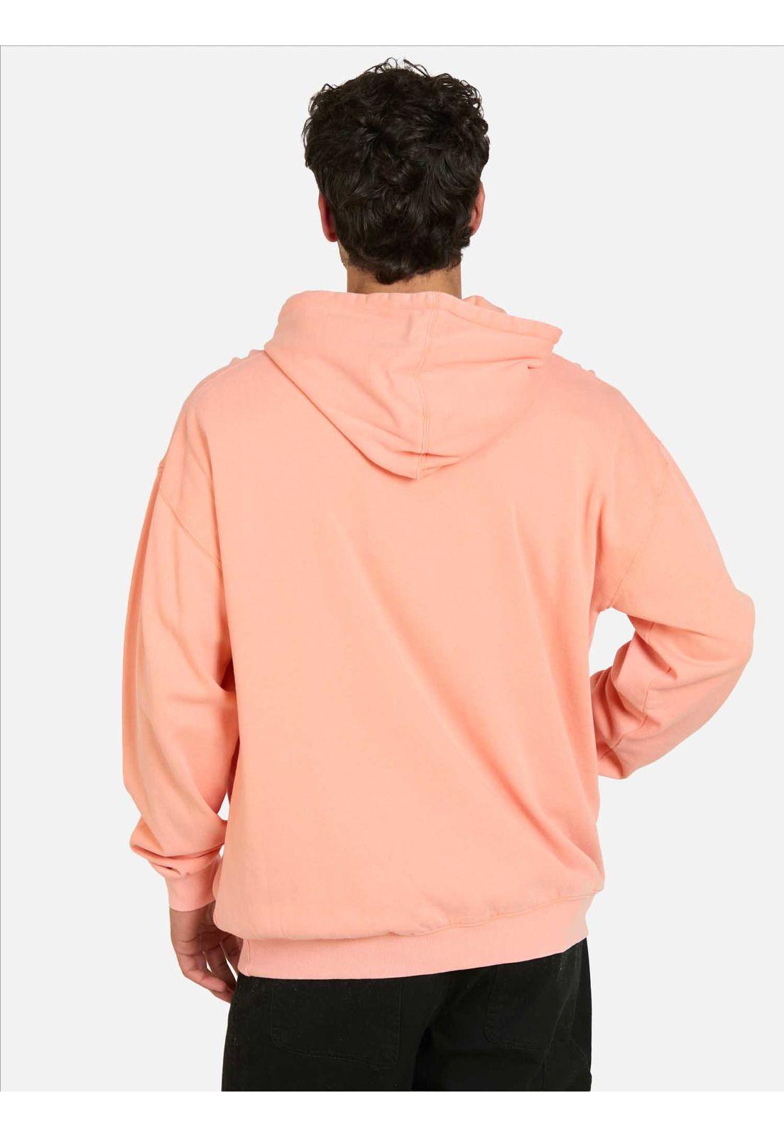 Poleron Canguro Fadeout Essential Naranja Hombre Rip Curl-1