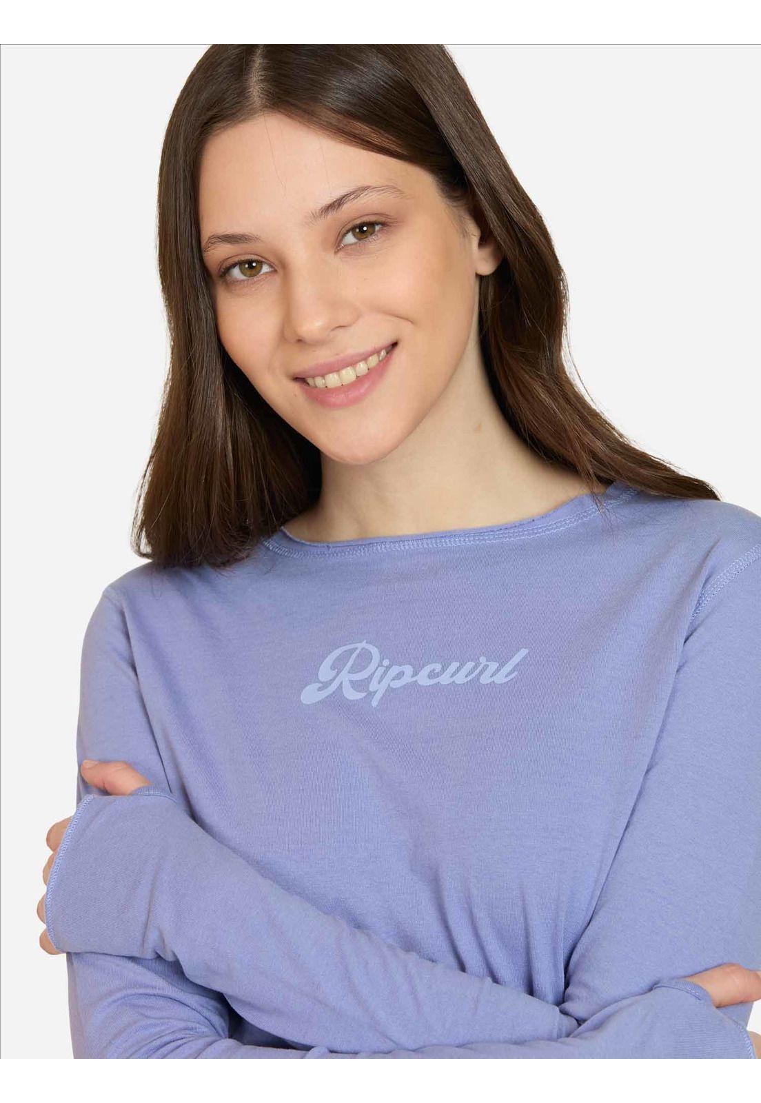 Polera ML Deepzone Morado Mujer Rip Curl-2