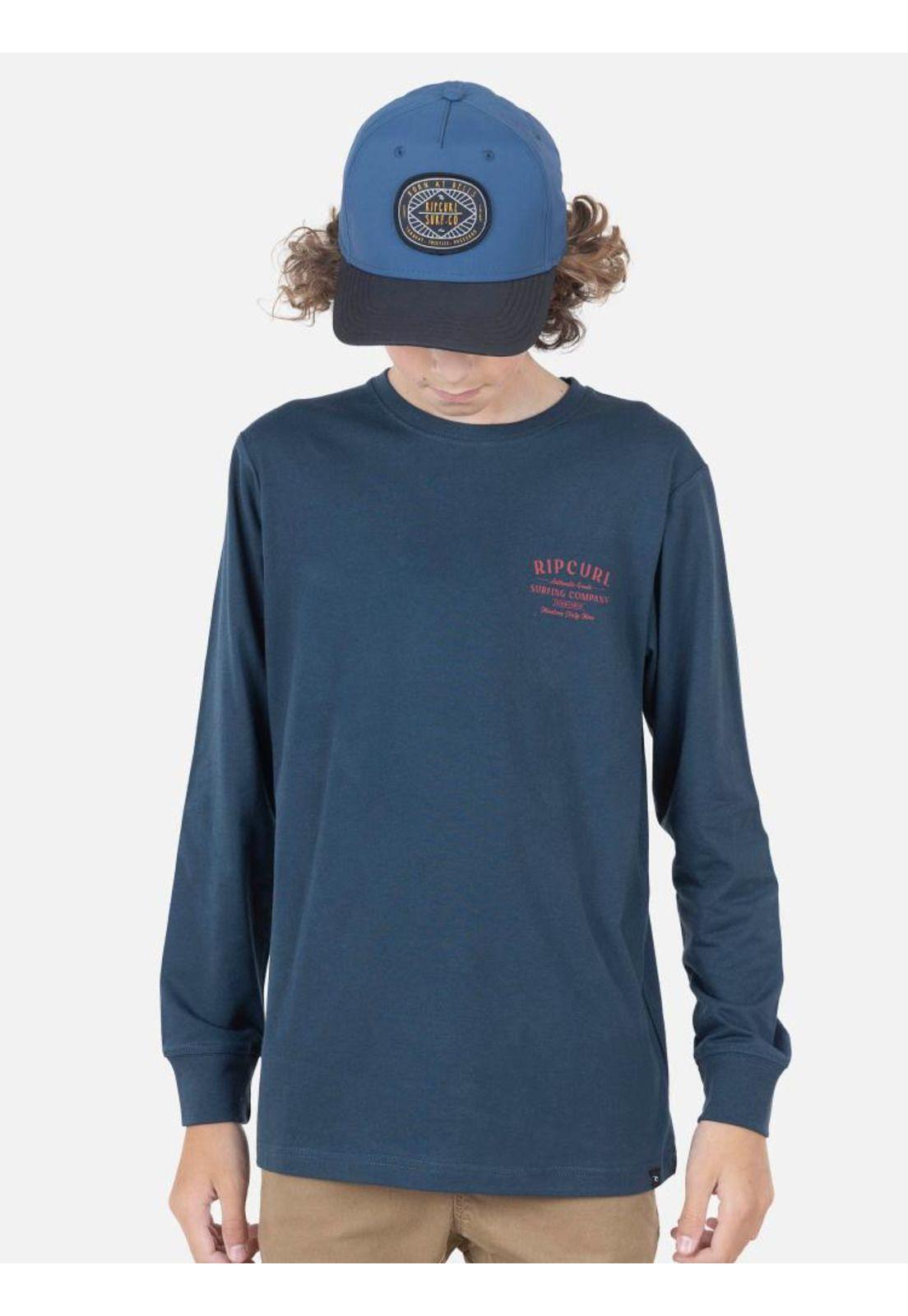 Polera Juvenil 6P453 Azul Rip Curl-0