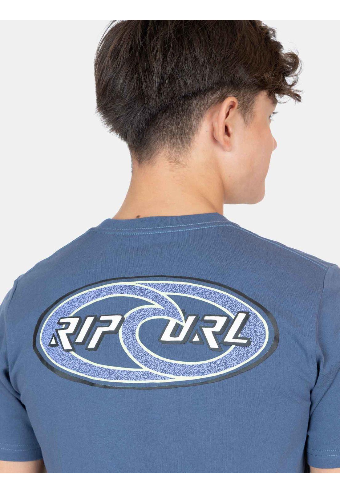 Polera MC Seashift Azul Infantil Rip Curl-2