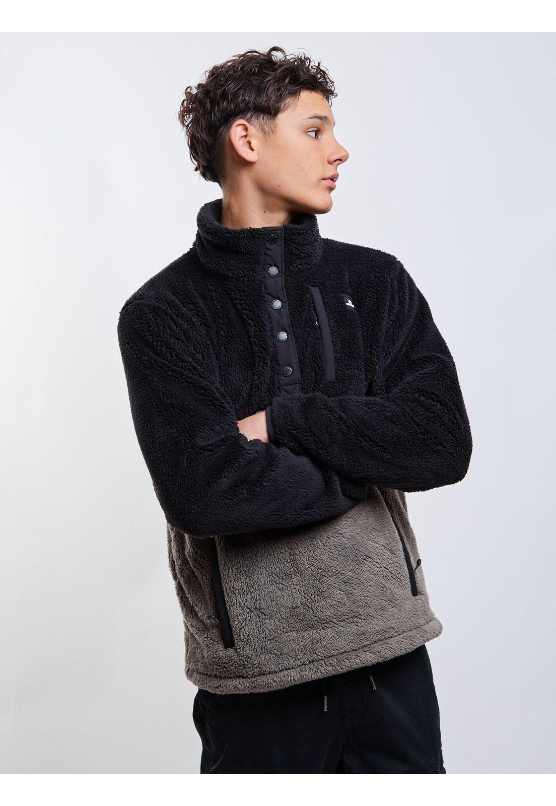 Poleron Chiporro Motionless Verde Infantil Rip Curl-5