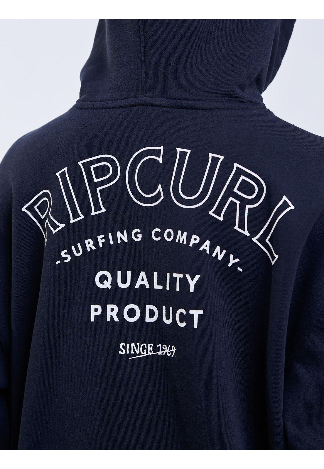 Poleron Canguro Solar Negro Mujer Rip Curl-3