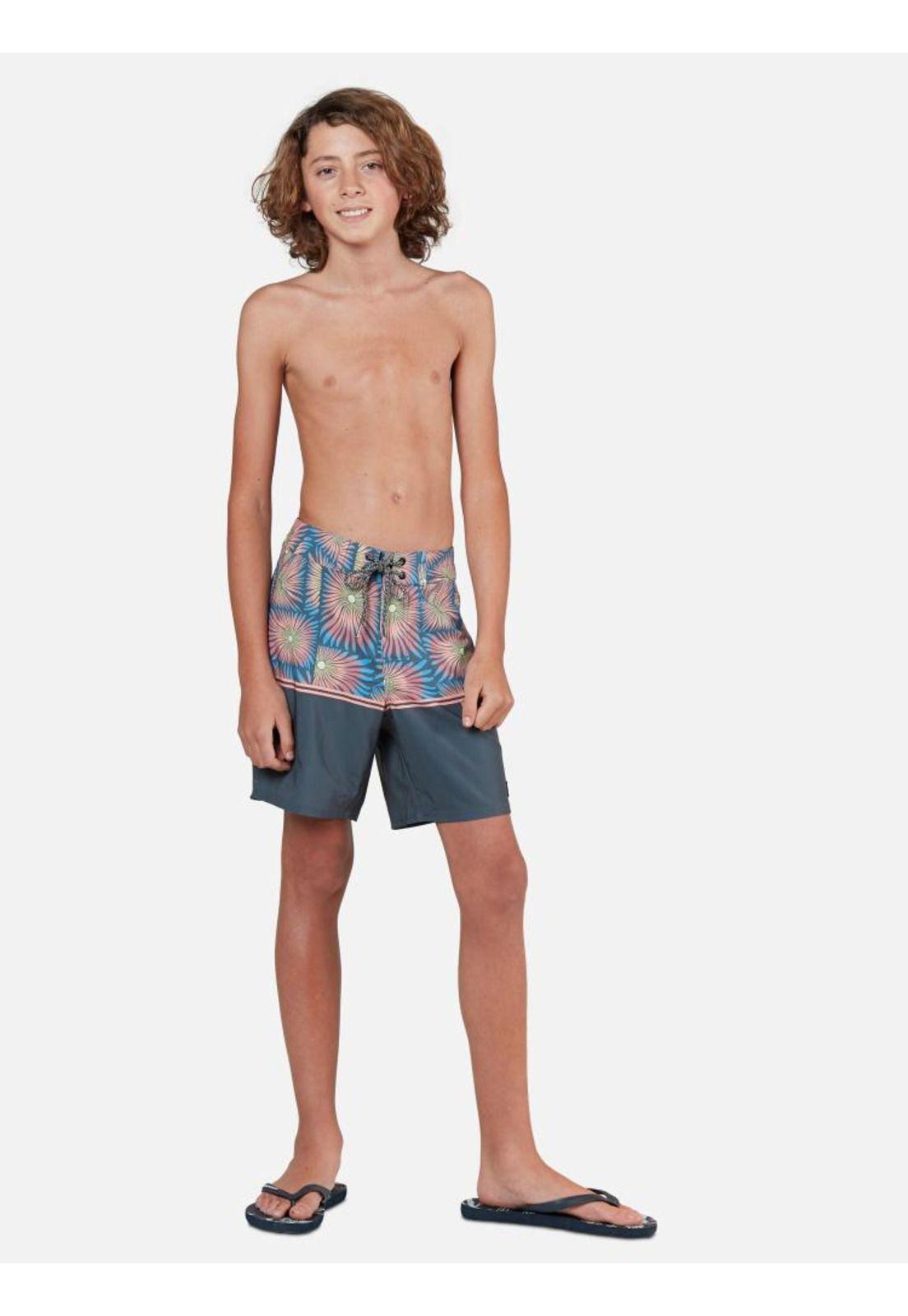 Traje De Baño Juvenil Gris 6T406-MV22 Rip Curl-3