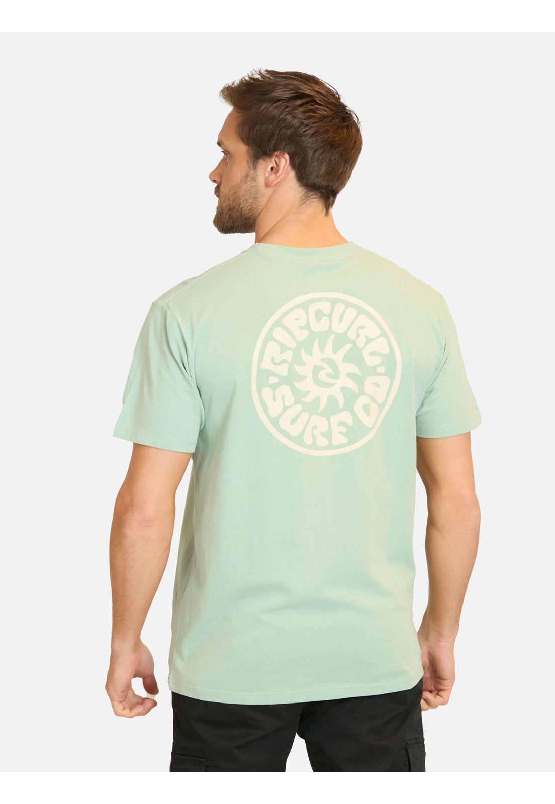Polera MC Pacific Rinse Verde Hombre Rip Curl-1