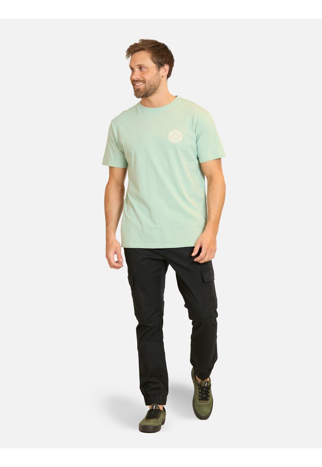 Polera MC Pacific Rinse Verde Hombre Rip Curl-3