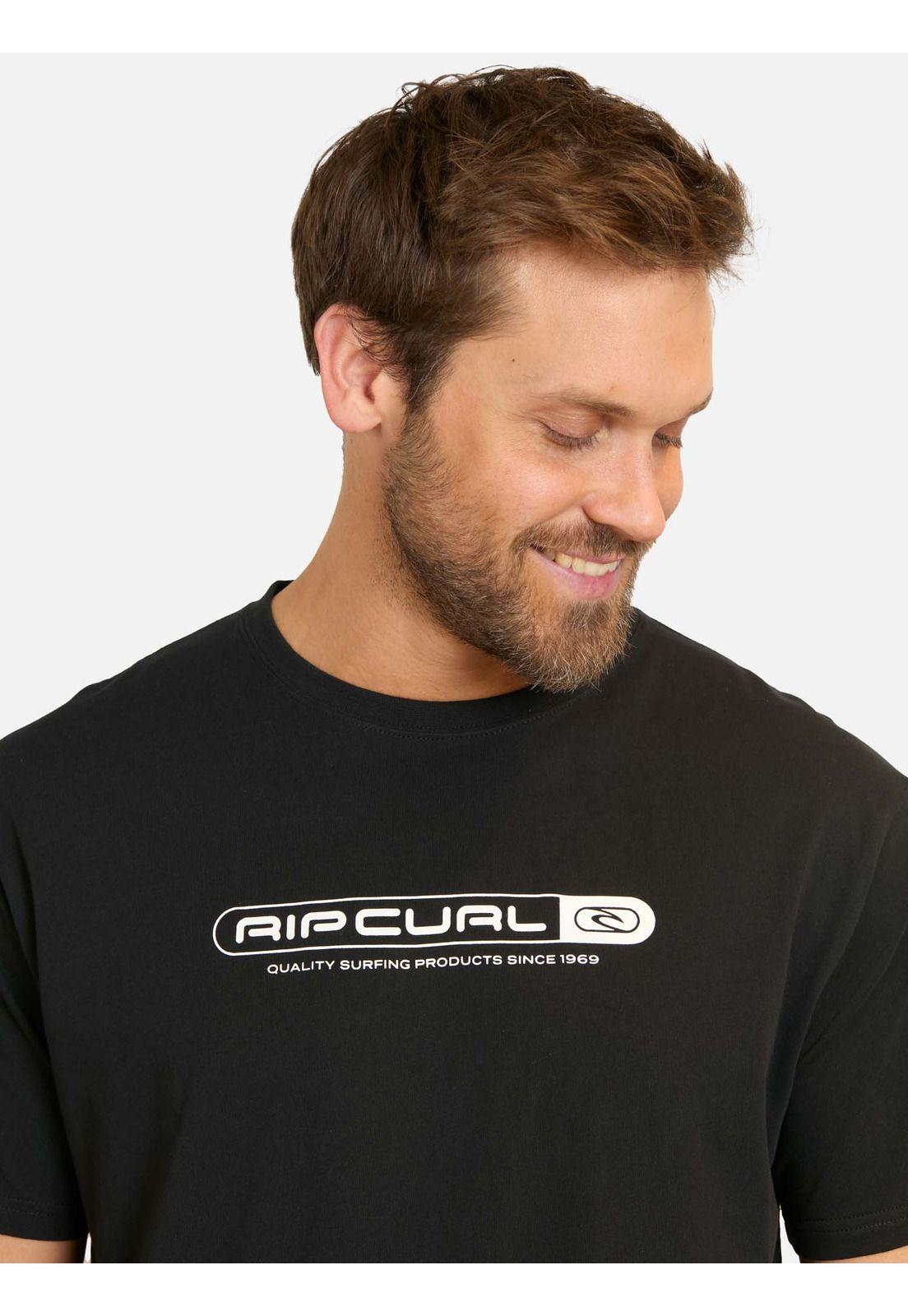 Polera MC Test Tube Negro Hombre Rip Curl-2
