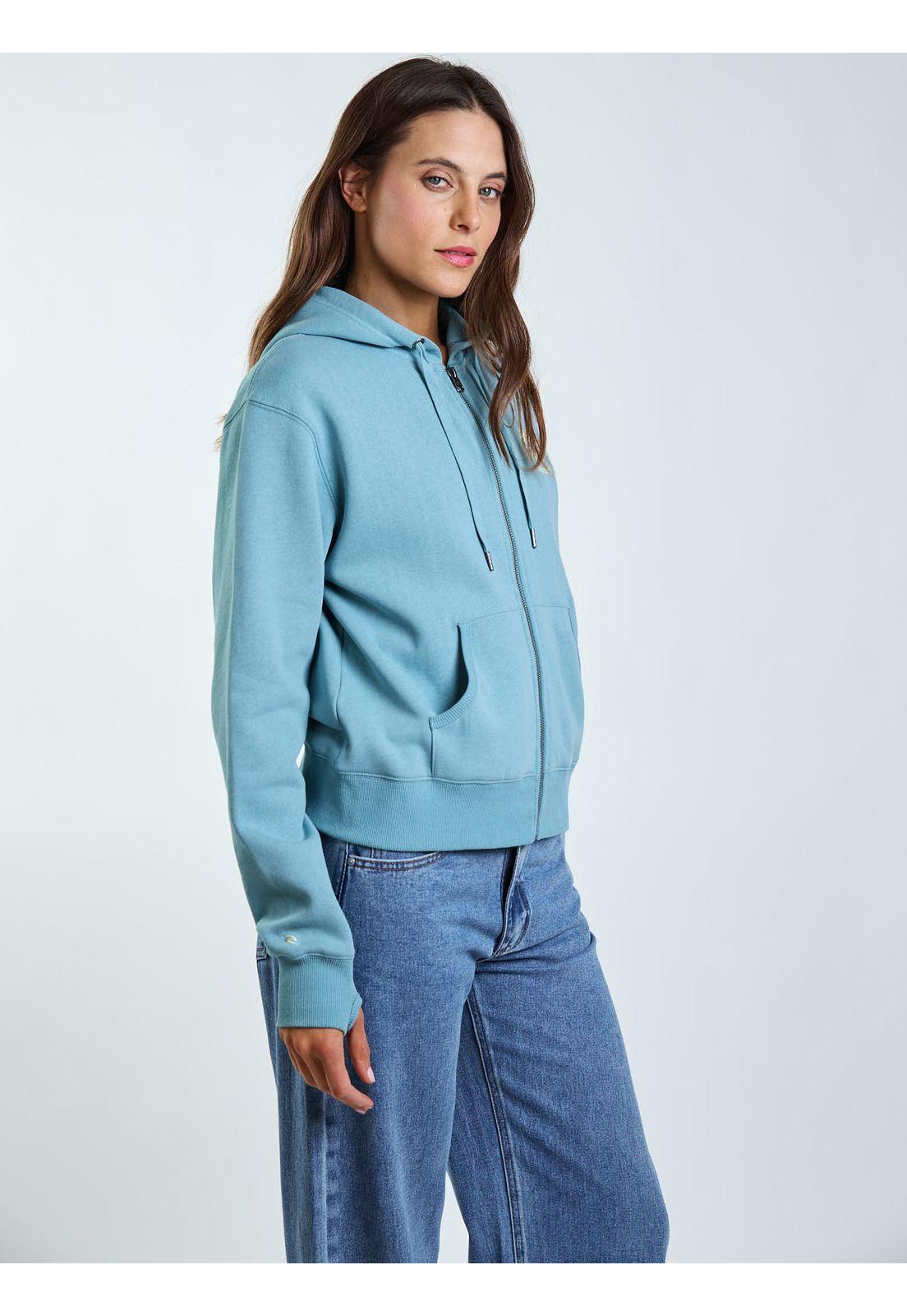 Poleron FZ Niebla Verde Mujer Rip Curl-3
