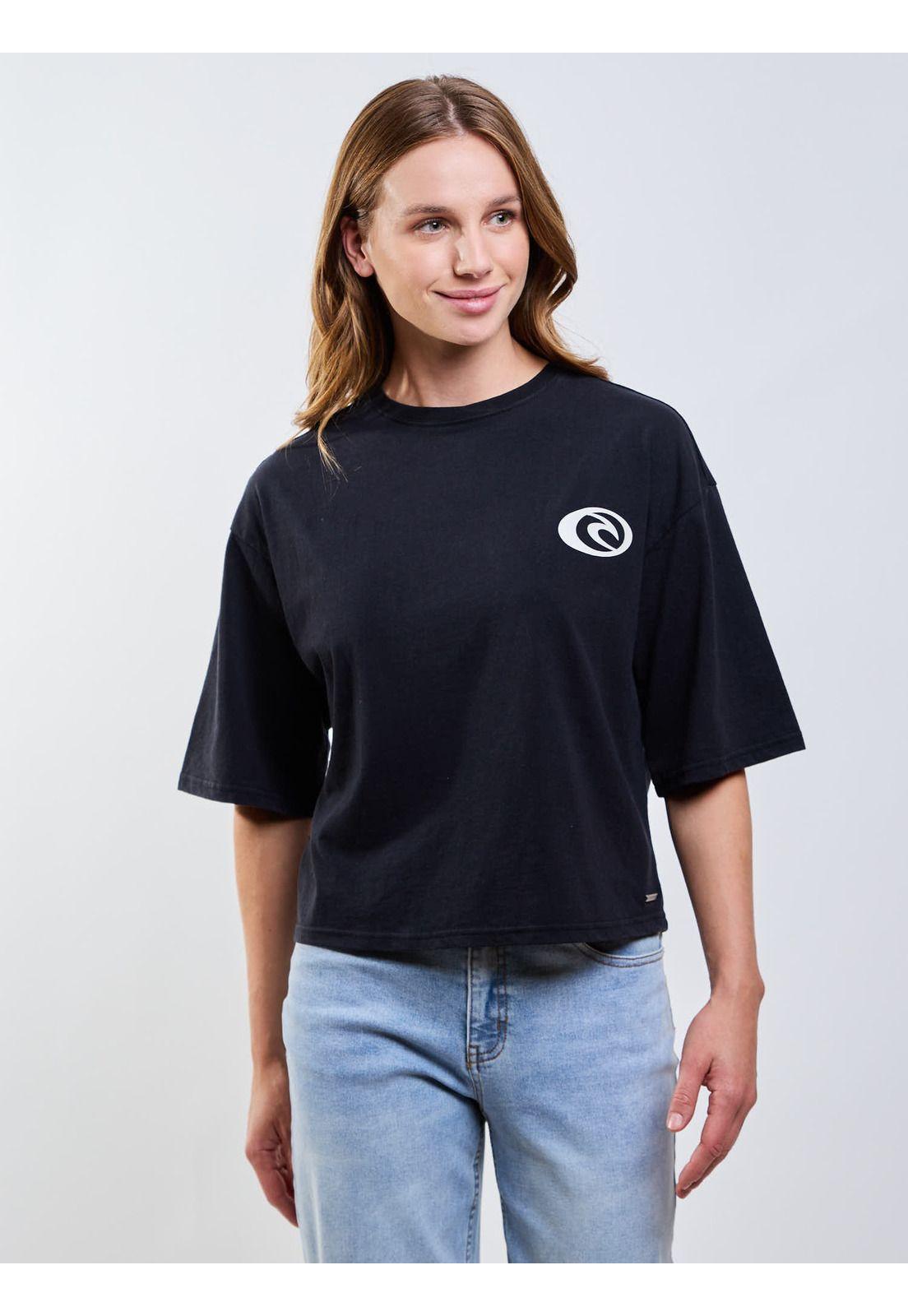 Polera MC Brisa Negro Mujer Rip Curl-4