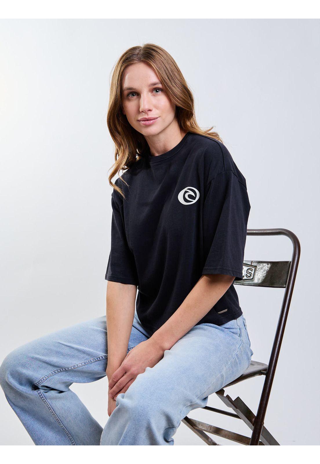 Polera MC Brisa Negro Mujer Rip Curl-5