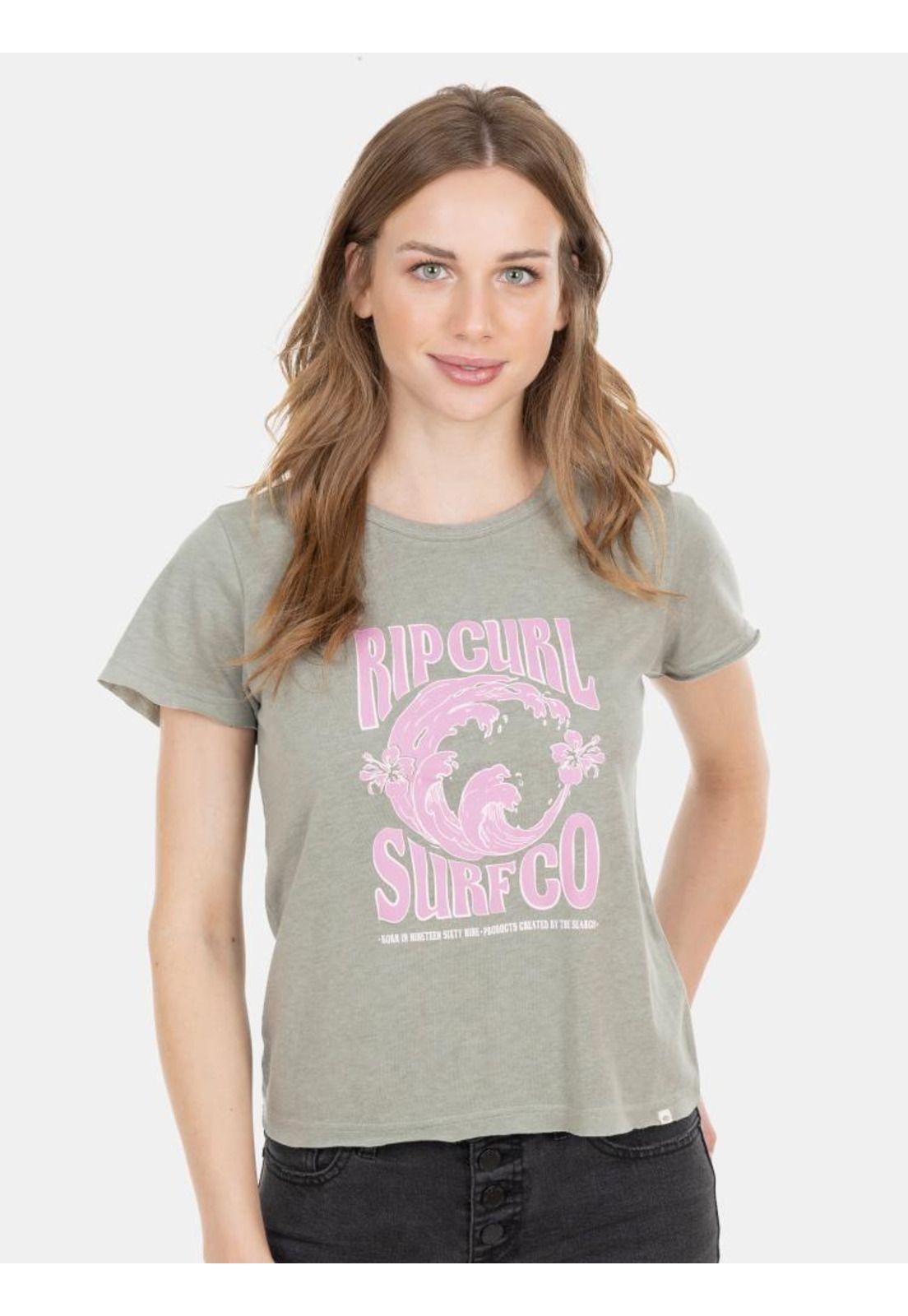 Polera Mujer Verde 6P119-WI21 Rip Curl-0