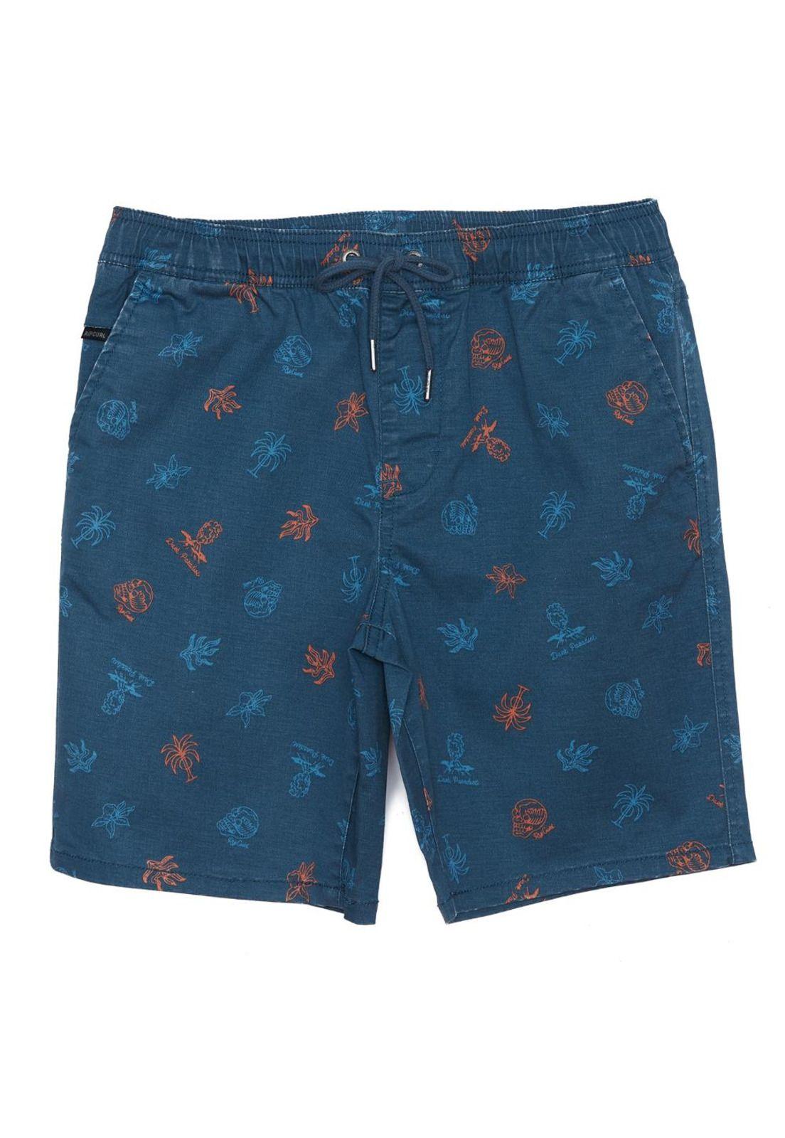Bermuda Jogger Juvenil Rip Curl 6B205-MV21  Azul-0