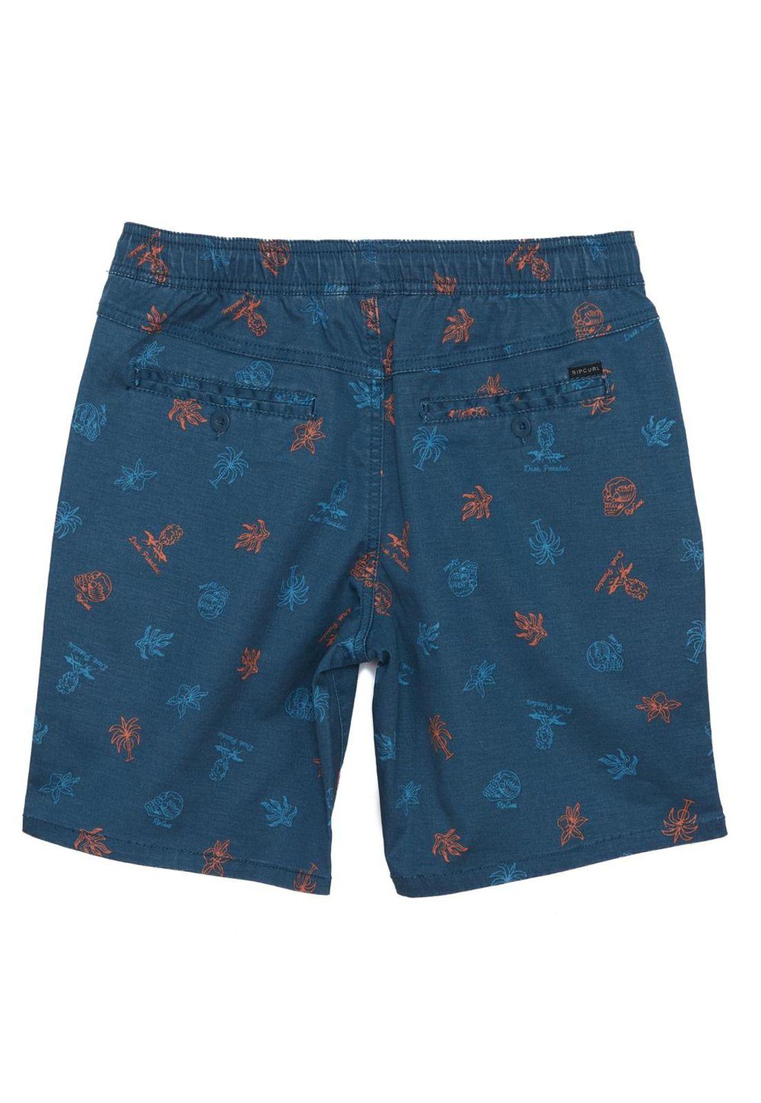 Bermuda Jogger Juvenil Rip Curl 6B205-MV21  Azul-1