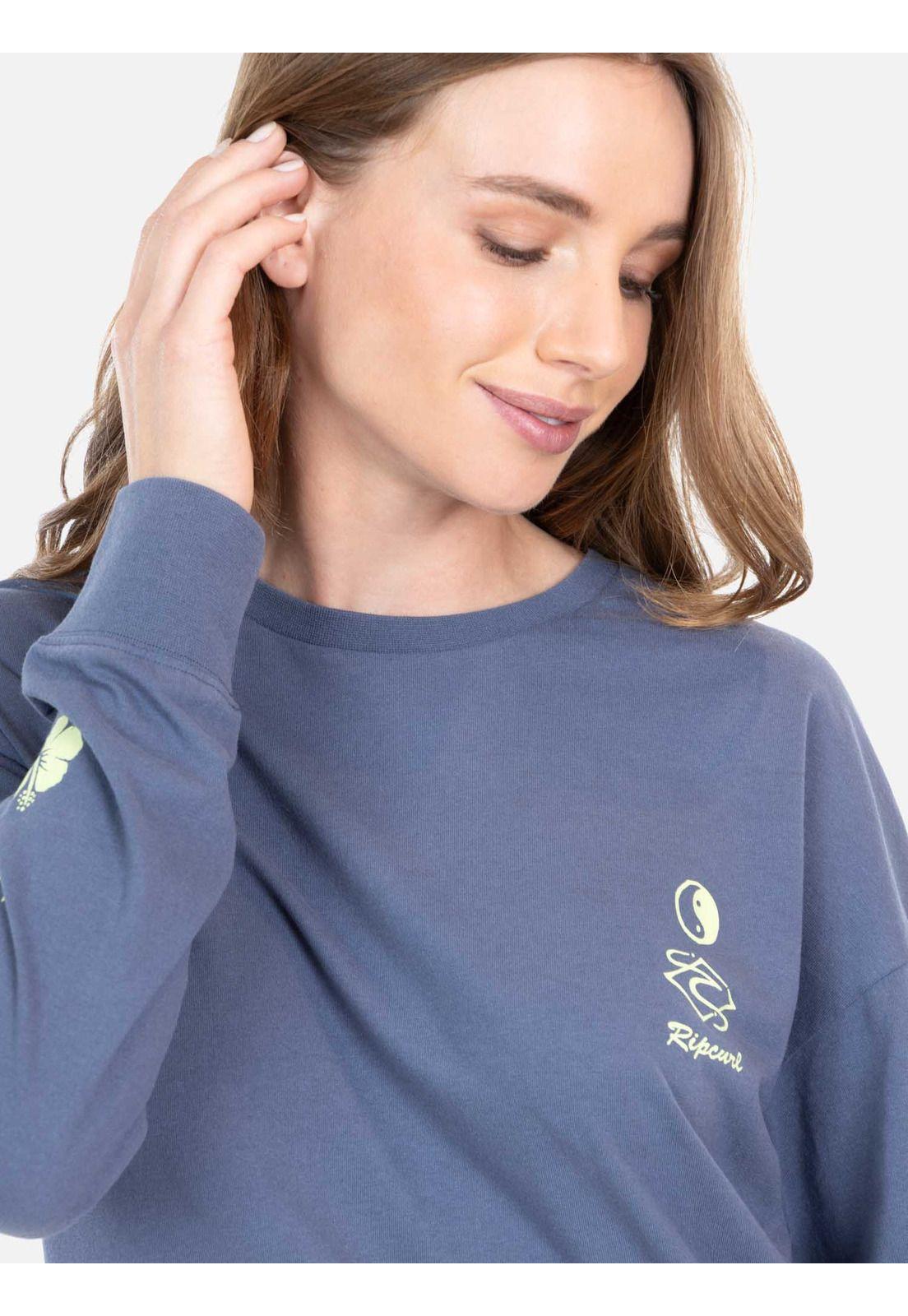 Polera ML Rena Celeste Mujer Rip Curl-2
