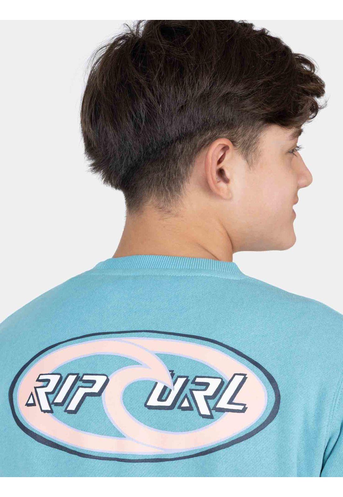 Poleron CR Dive Celeste Infantil Rip Curl-2