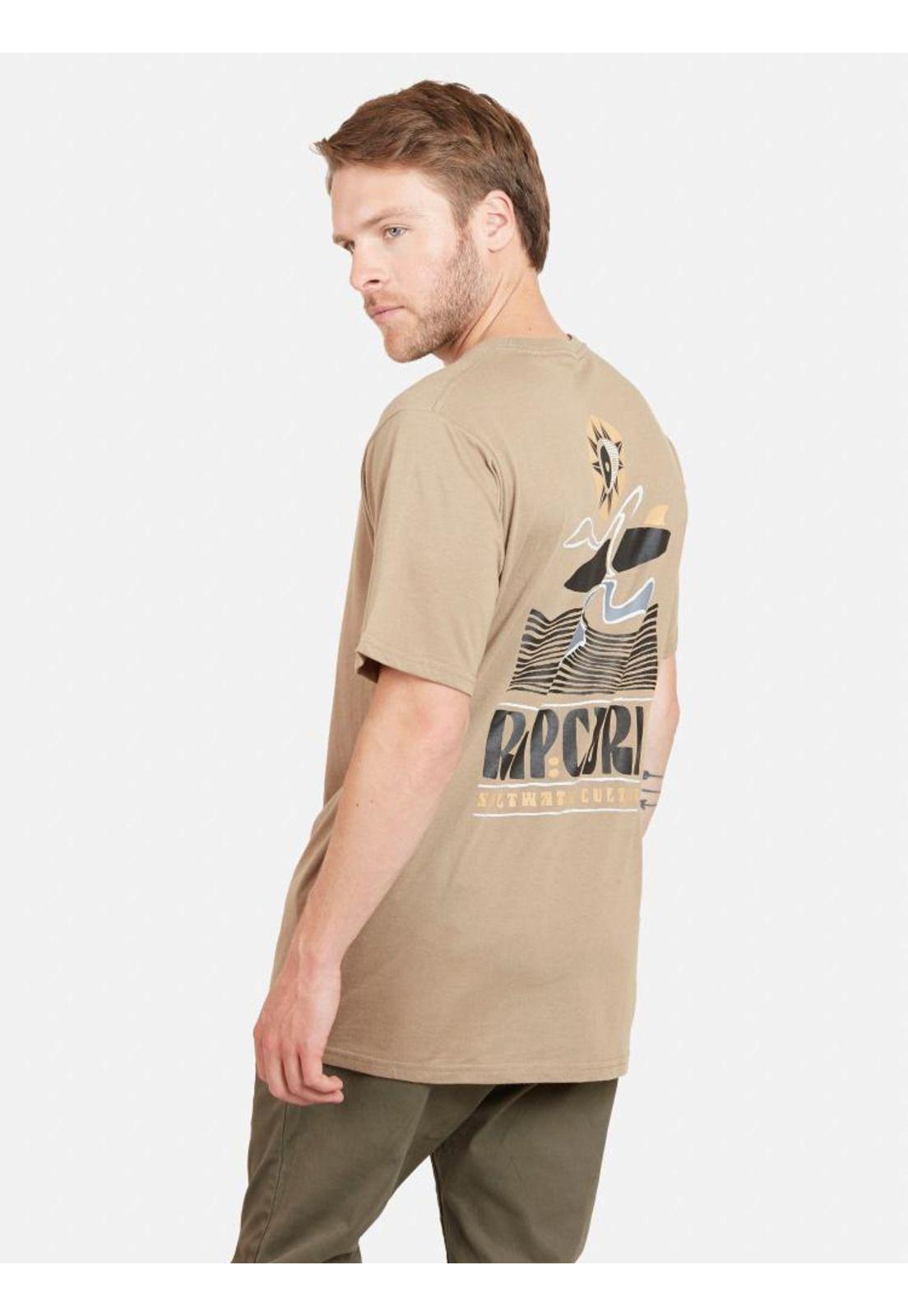 Polera SALTWATER CULTURE Hombre Khaki Rip Curl-1