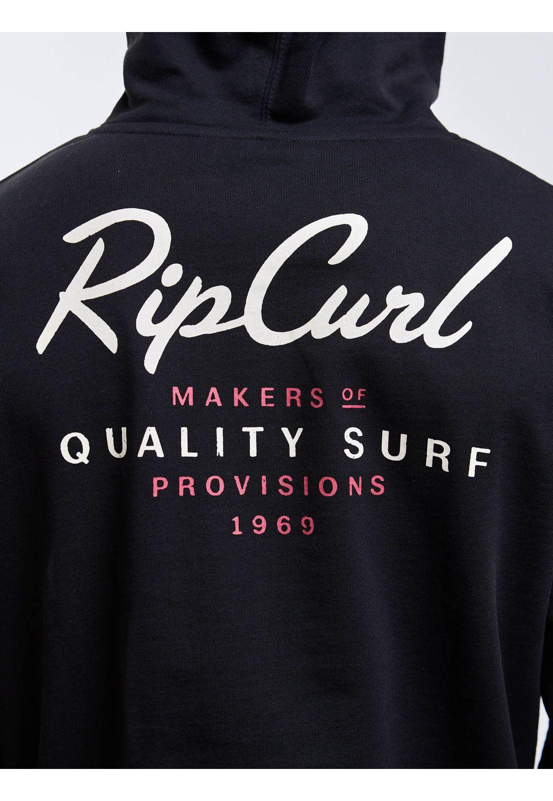 Poleron Canguro Stoke Negro Hombre Rip Curl-3