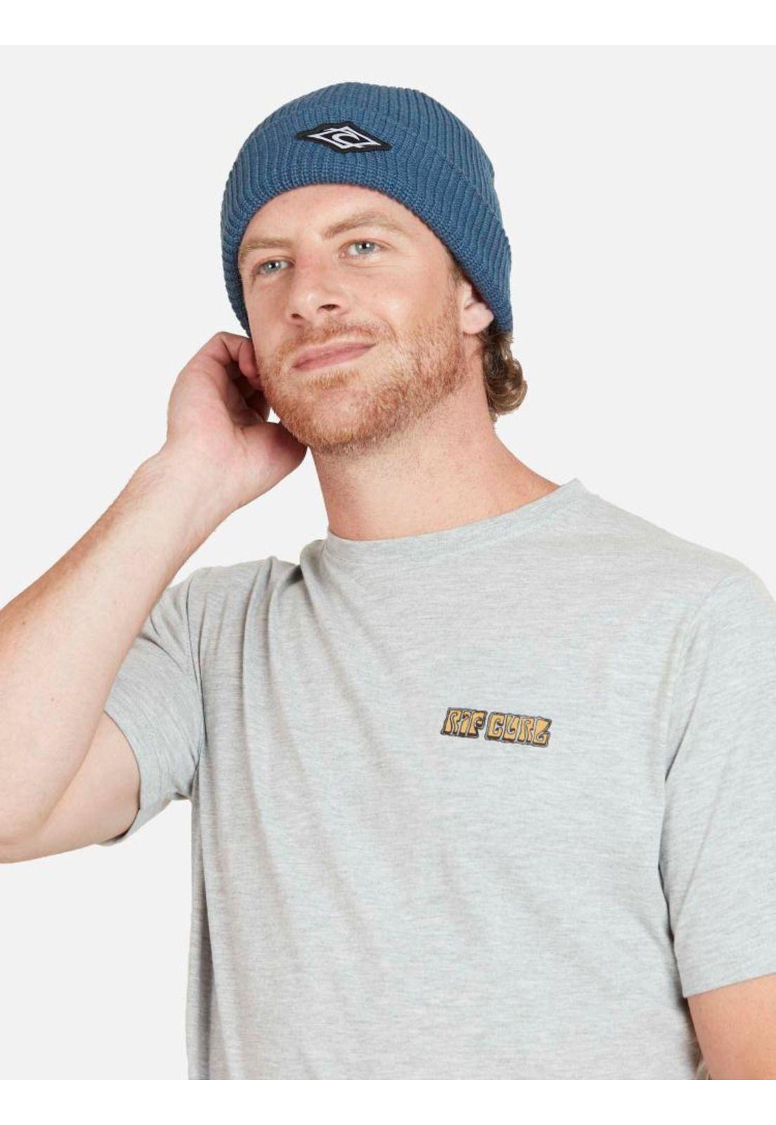 Polera RIP CURL PALM Hombre Gris Mezcla Rip Curl-3