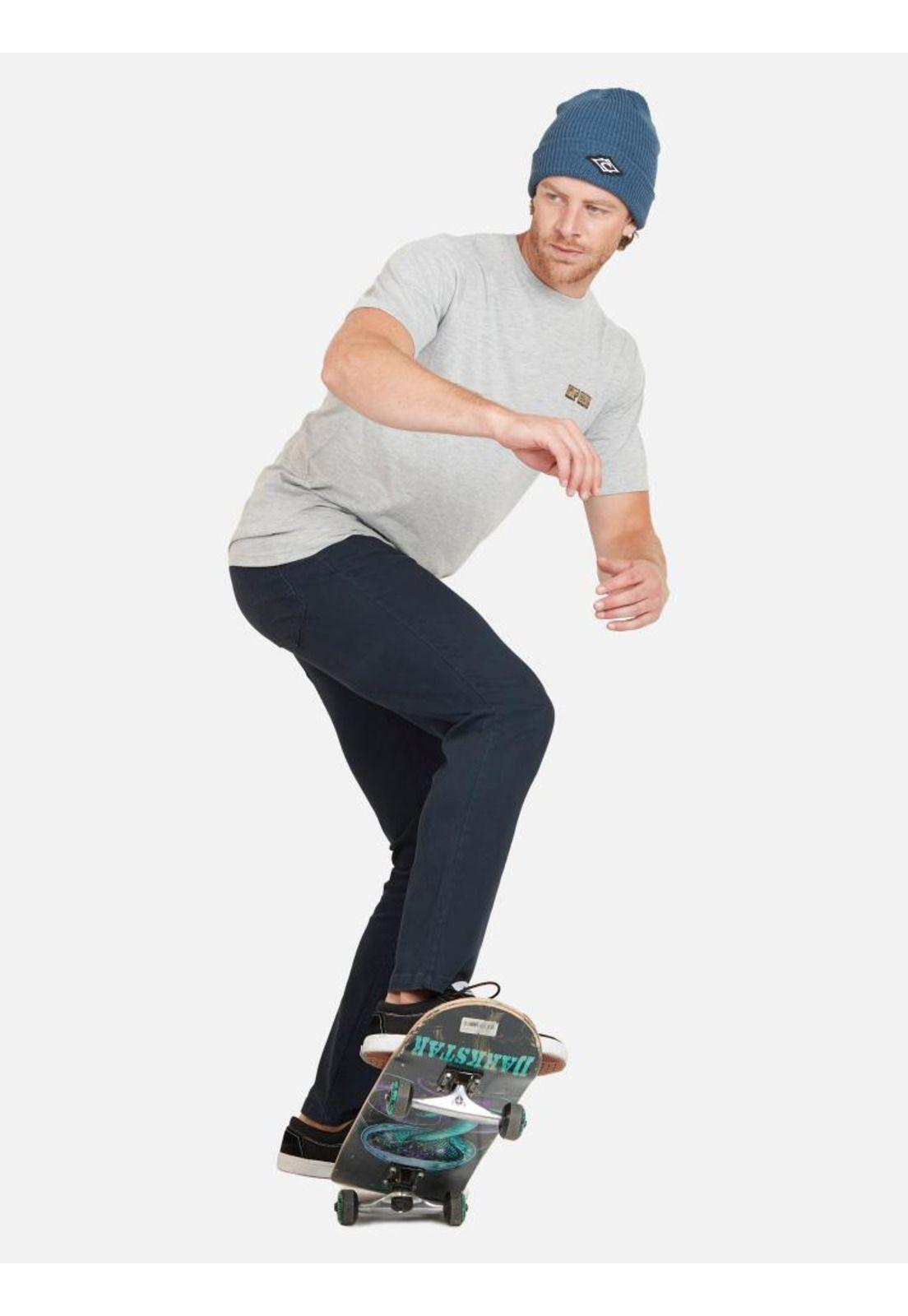 Polera RIP CURL PALM Hombre Gris Mezcla Rip Curl-4