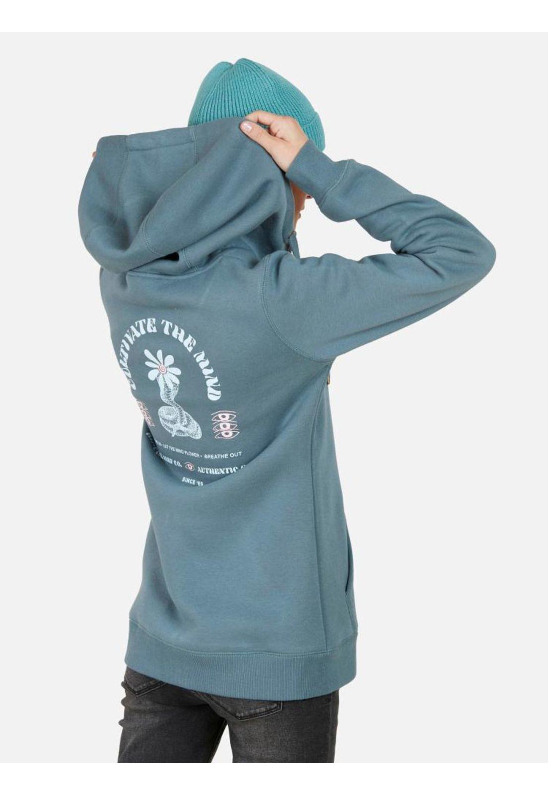Poleron Mujer Let the Mind Flower Azul Rip Curl-1