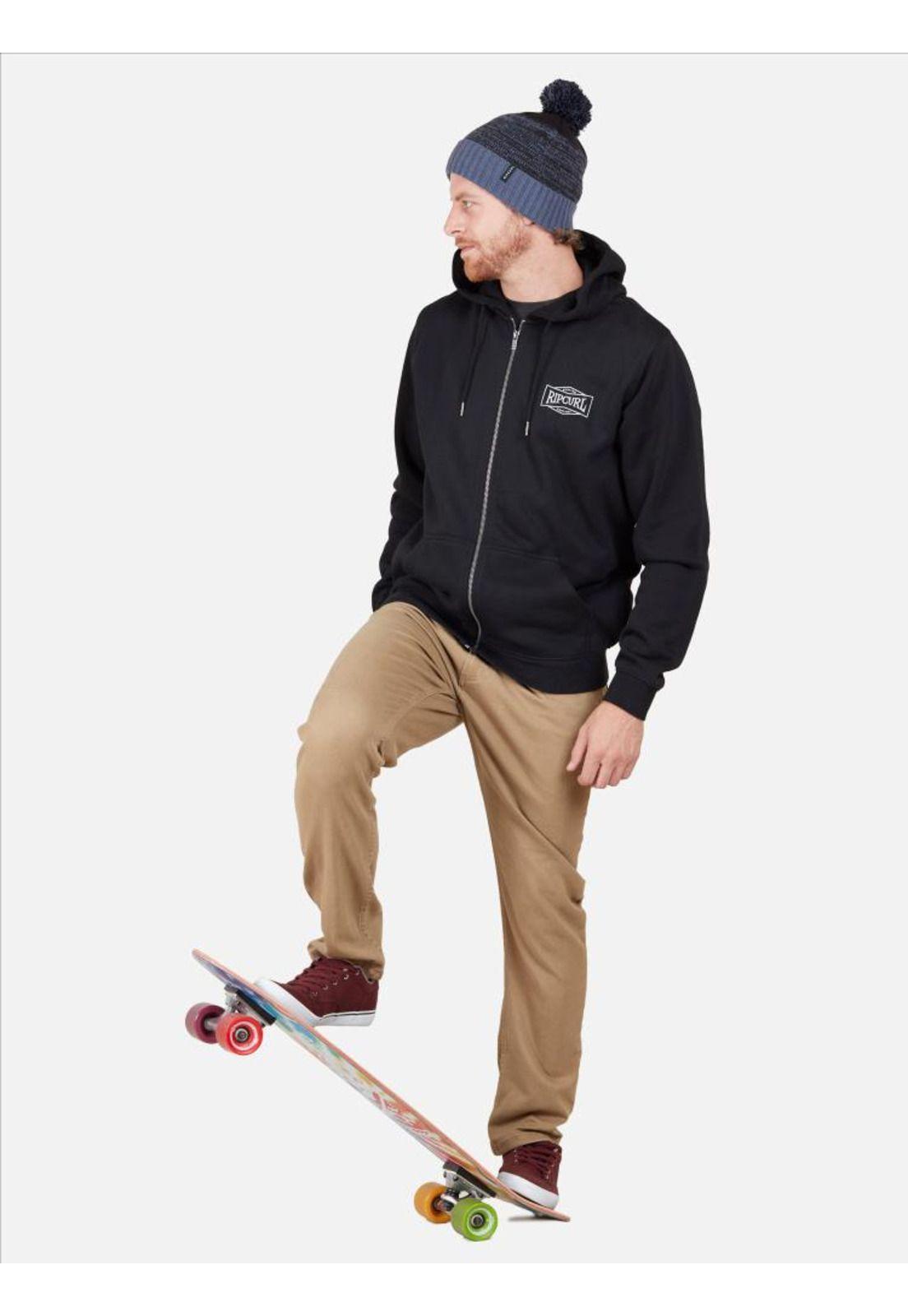 Poleron SURFING RC Negro Hombre Rip Curl-3