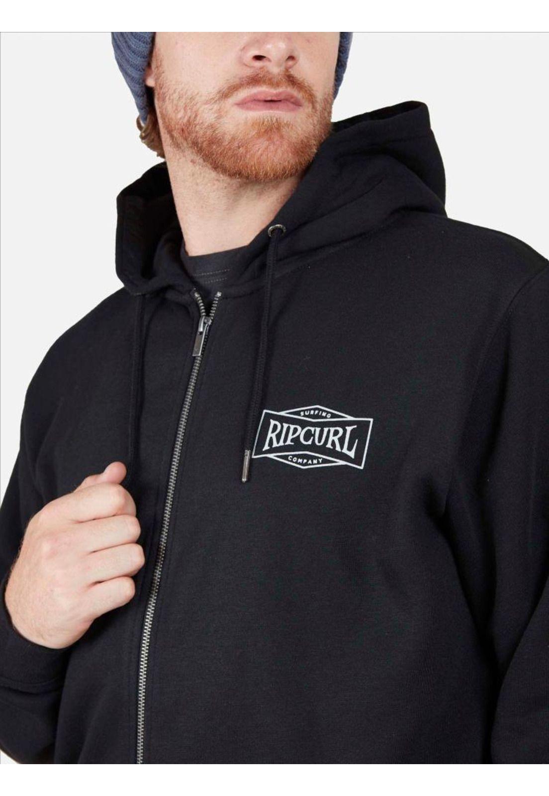 Poleron SURFING RC Negro Hombre Rip Curl-4