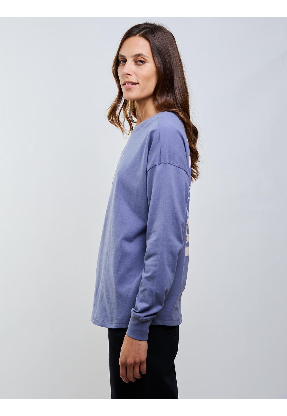 Polera ML Tide Azul Mujer Rip Curl-2