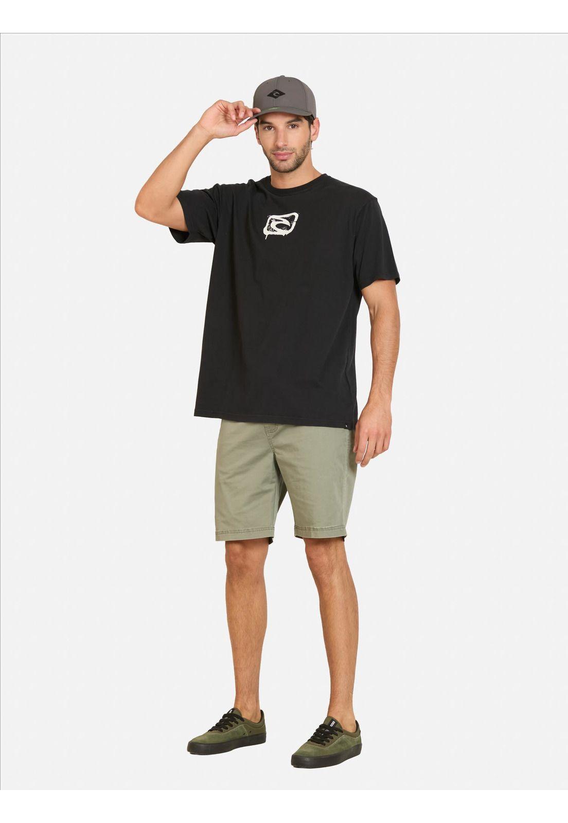 Polera MC Surfout Negro Hombre Rip Curl-3