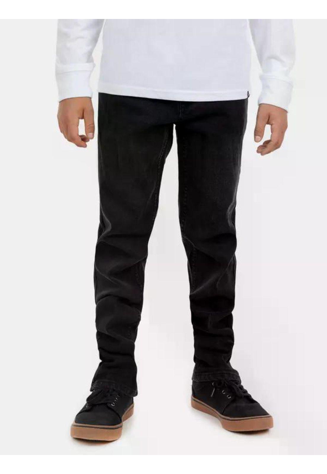 Jeans Skinny Juvenil Negro Rip Curl-0